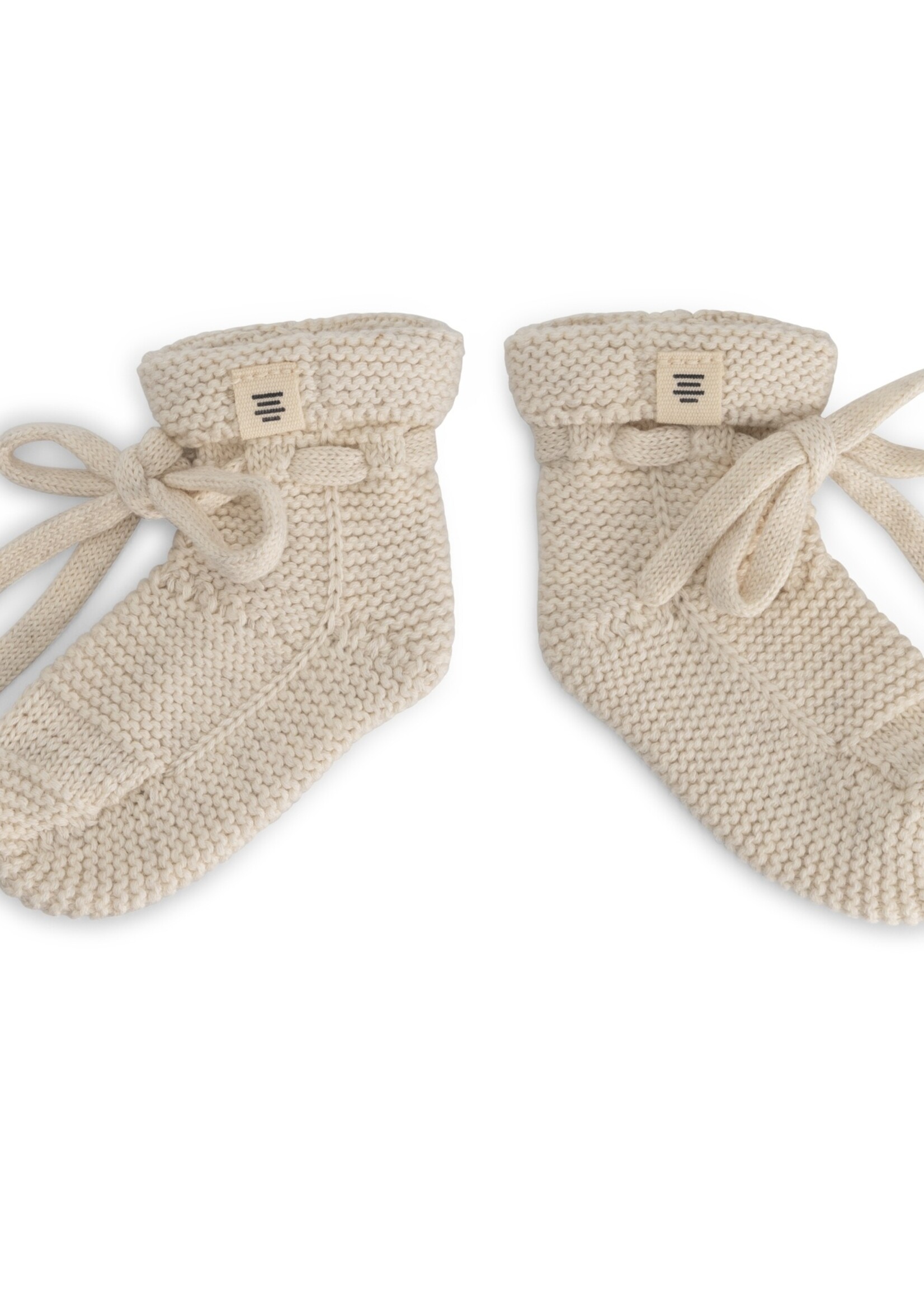 A Tiny Story A Tiny Story | baby slippers – ecru melange