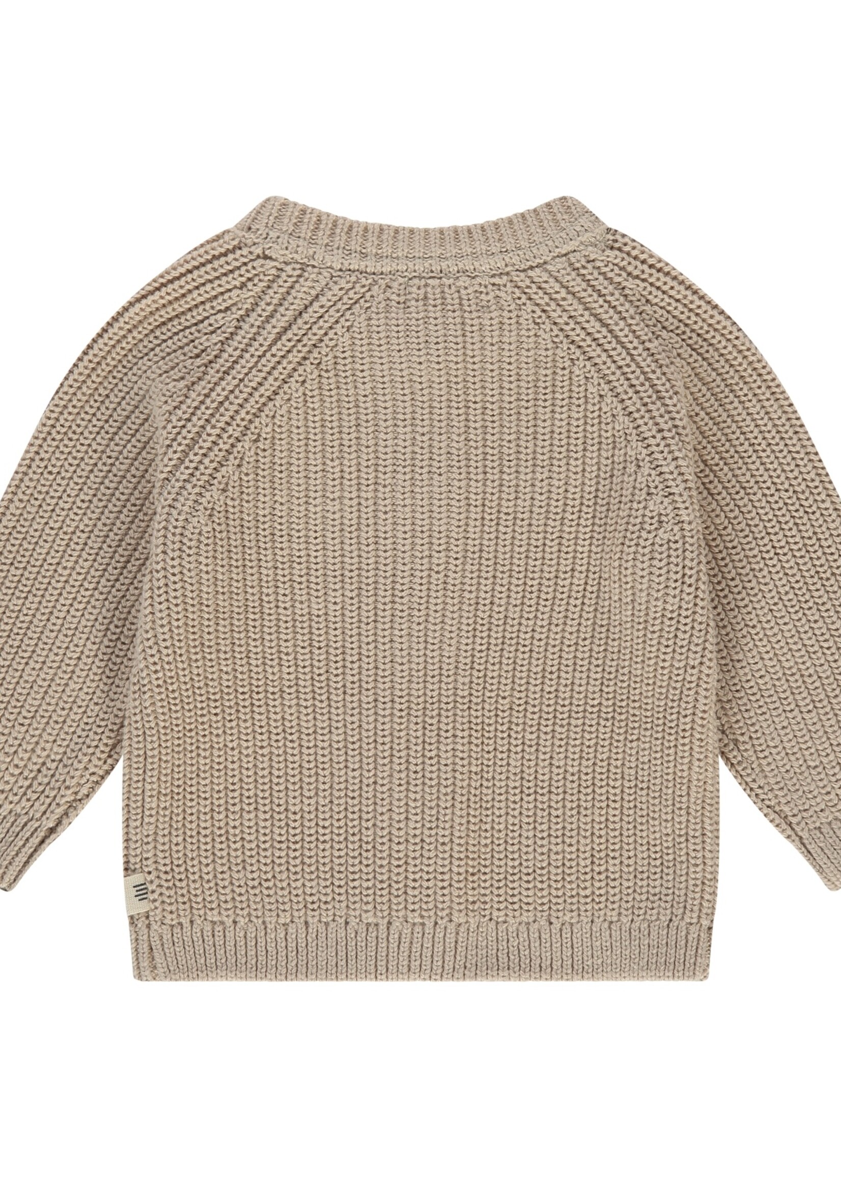 A Tiny Story A Tiny Story | baby cardigan - Nougat