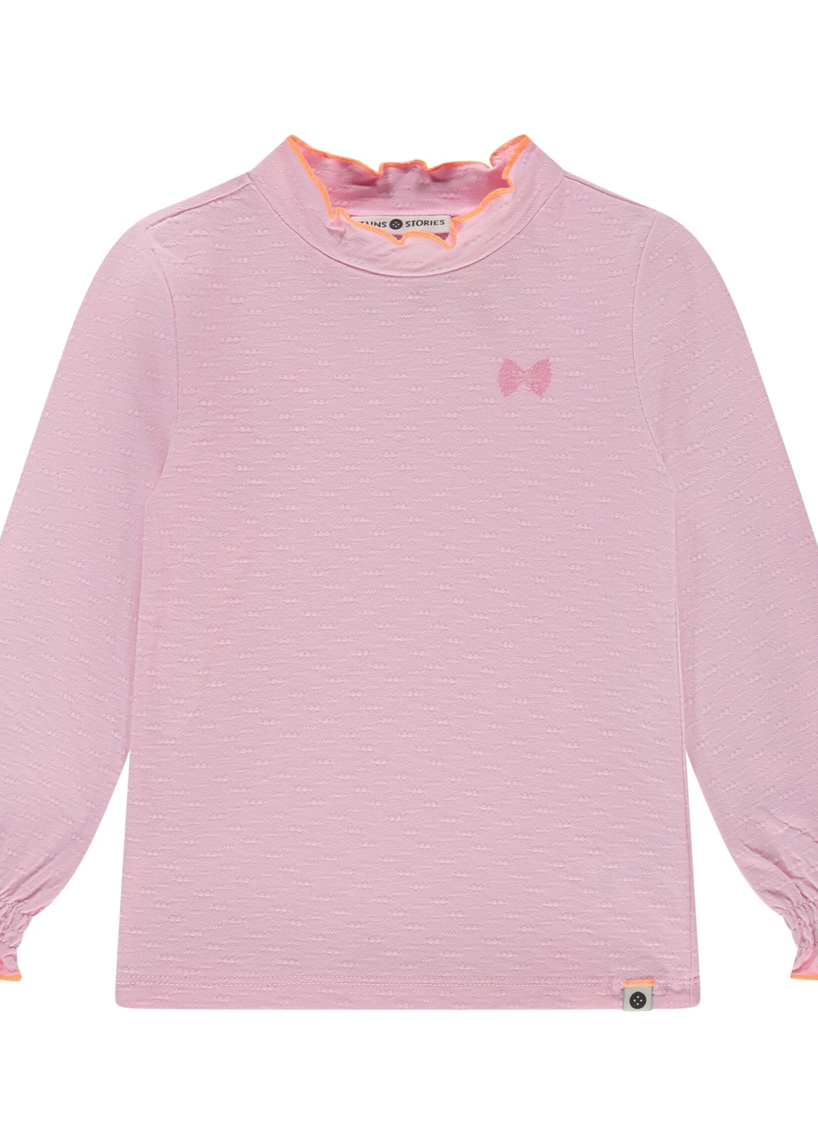 Stains & Stories  Stains & Stories | girls t-shirt long sleeve - Blush