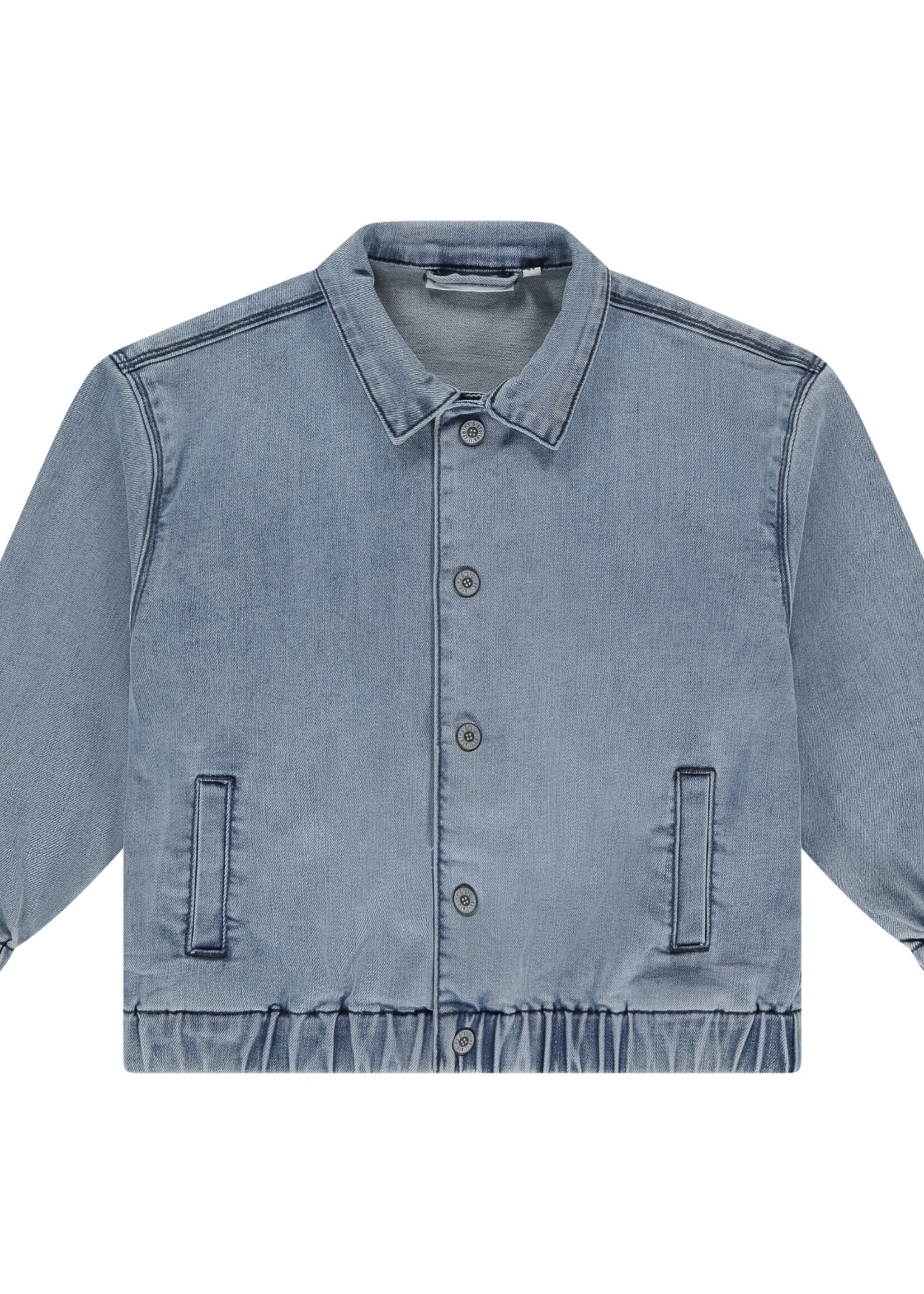Stains & Stories  Stains & Stories | boys jeansjacket - grey blue denim