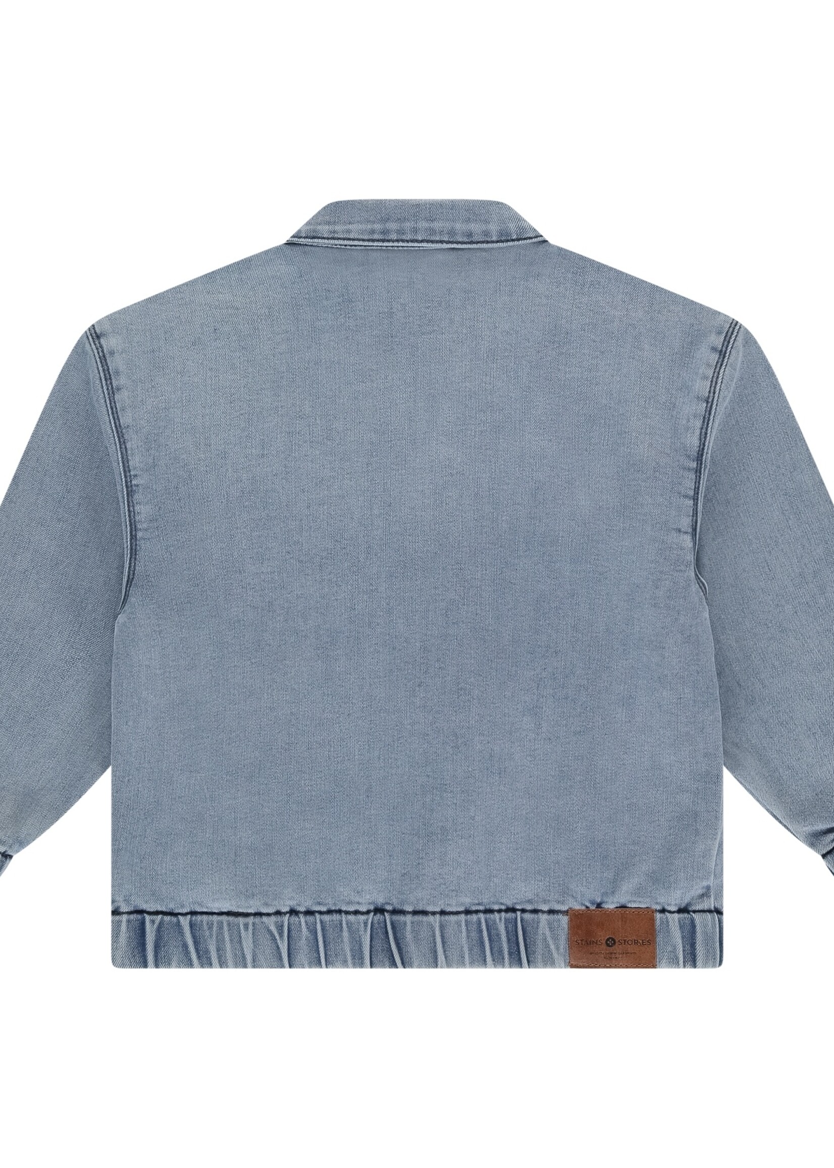 Stains & Stories  Stains & Stories | boys jeansjacket - grey blue denim