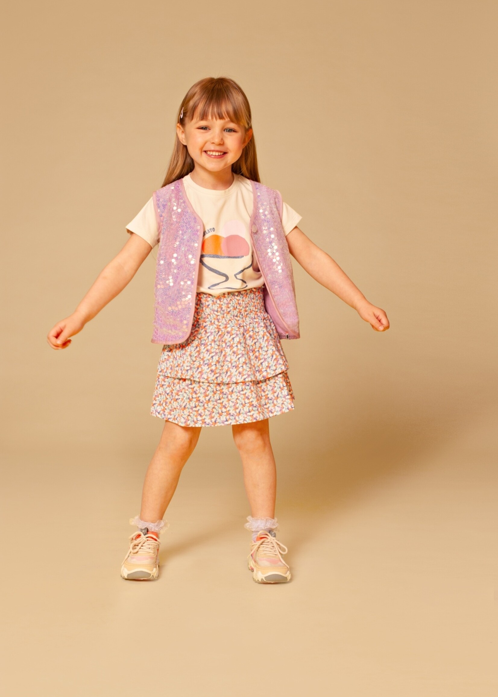 Stains & Stories  Stains & Stories | girls skirt - Blush