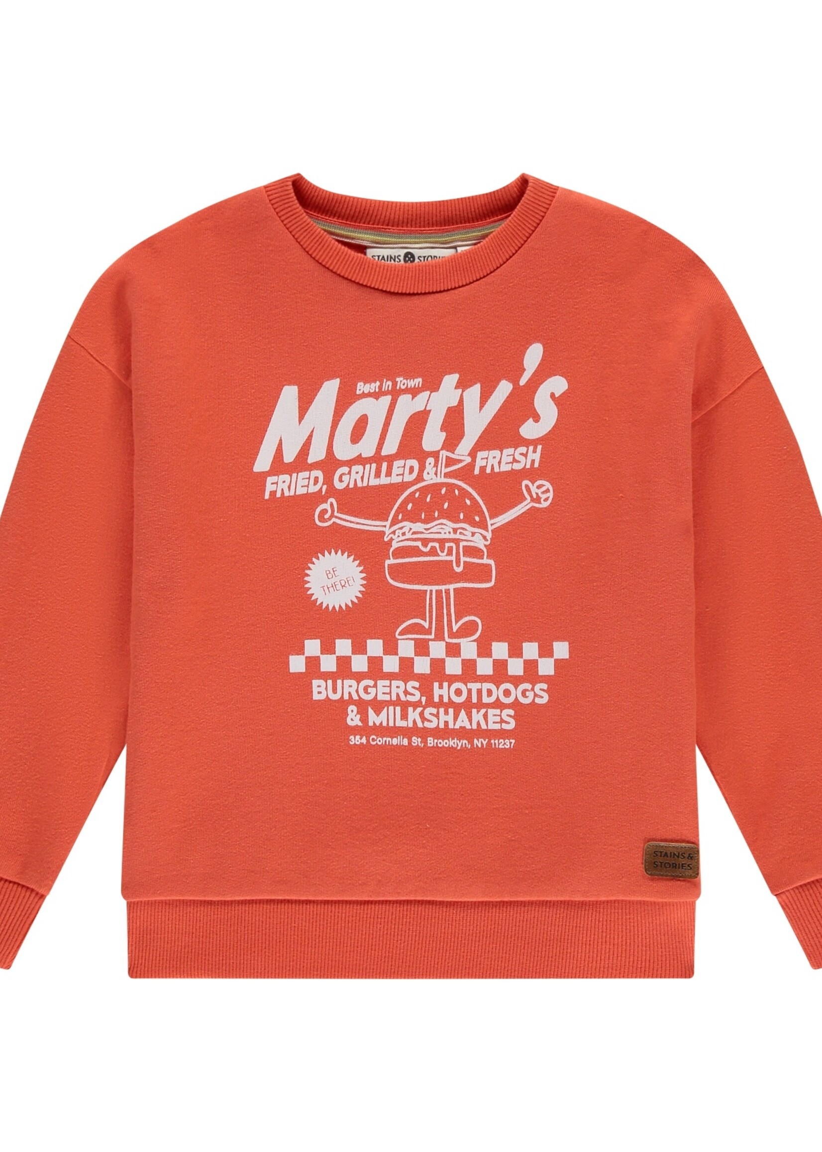 Stains & Stories  Stains & Stories | boys sweatshirt - Grapefruit