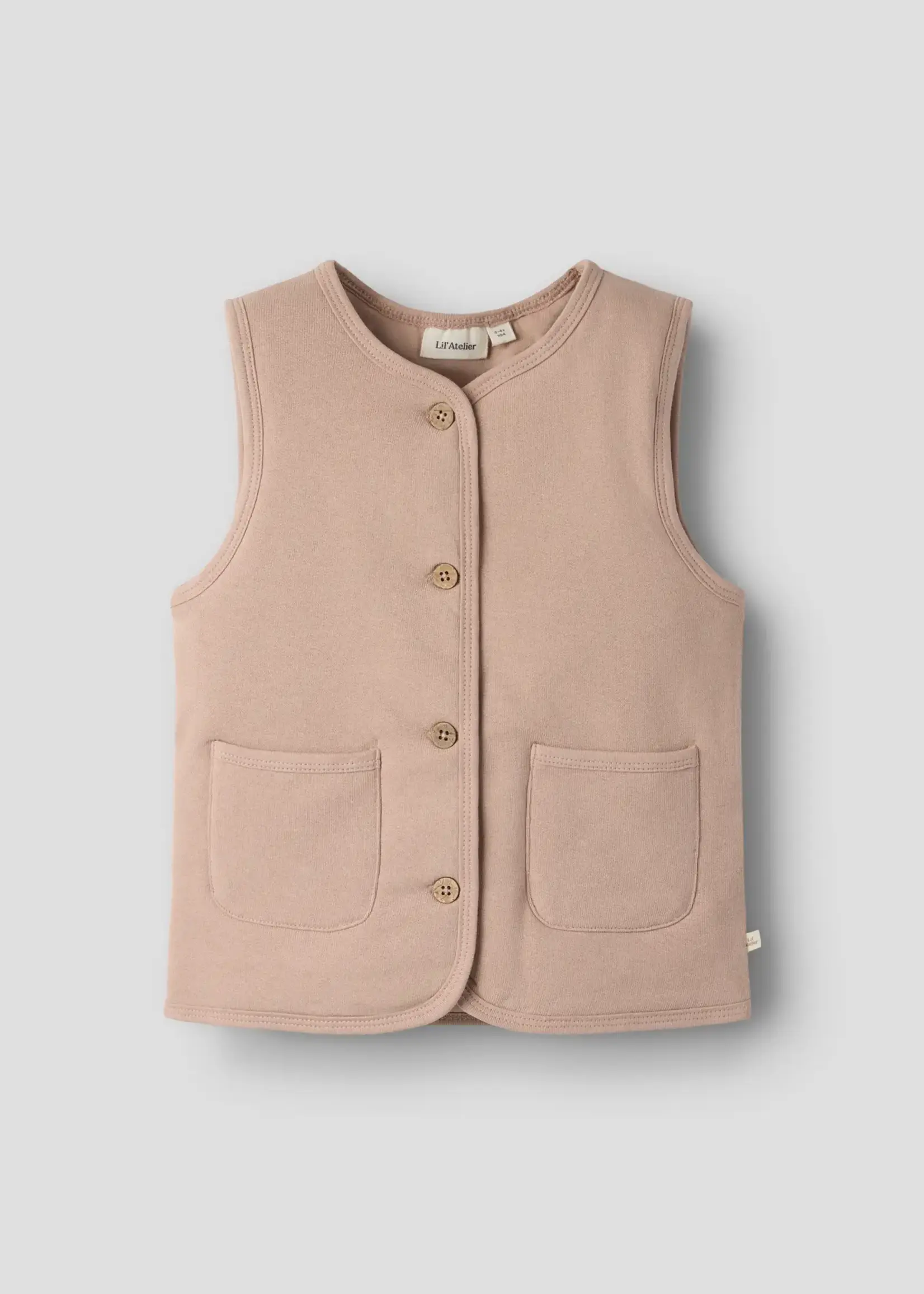 Lil’ Atelier Lil'Atelier | NMFJOBO tia loose sweat vest pad lil - Roebuck