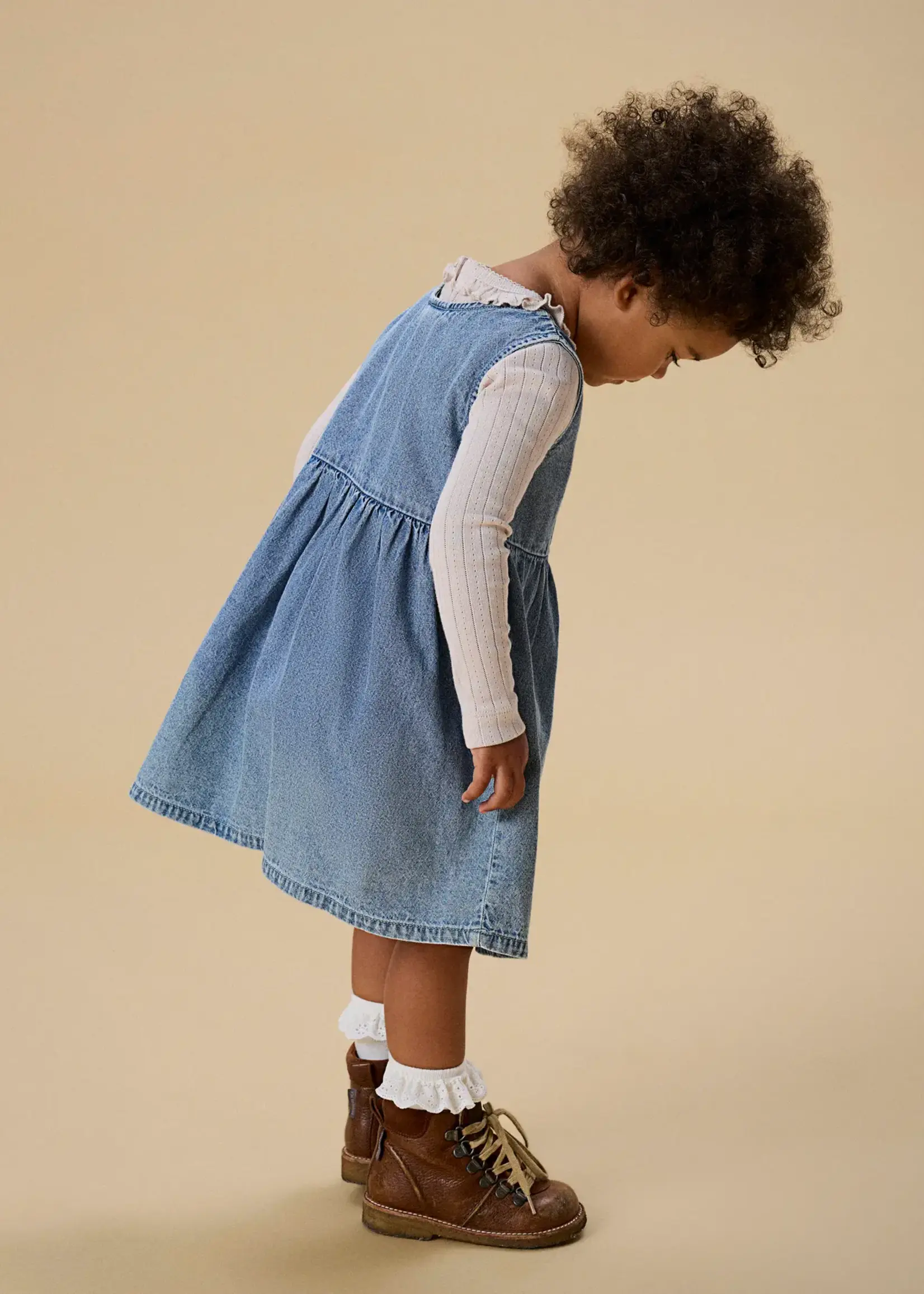 Lil'Atelier | NMFTAYA sl dnm spencer - Medium Blue Denim