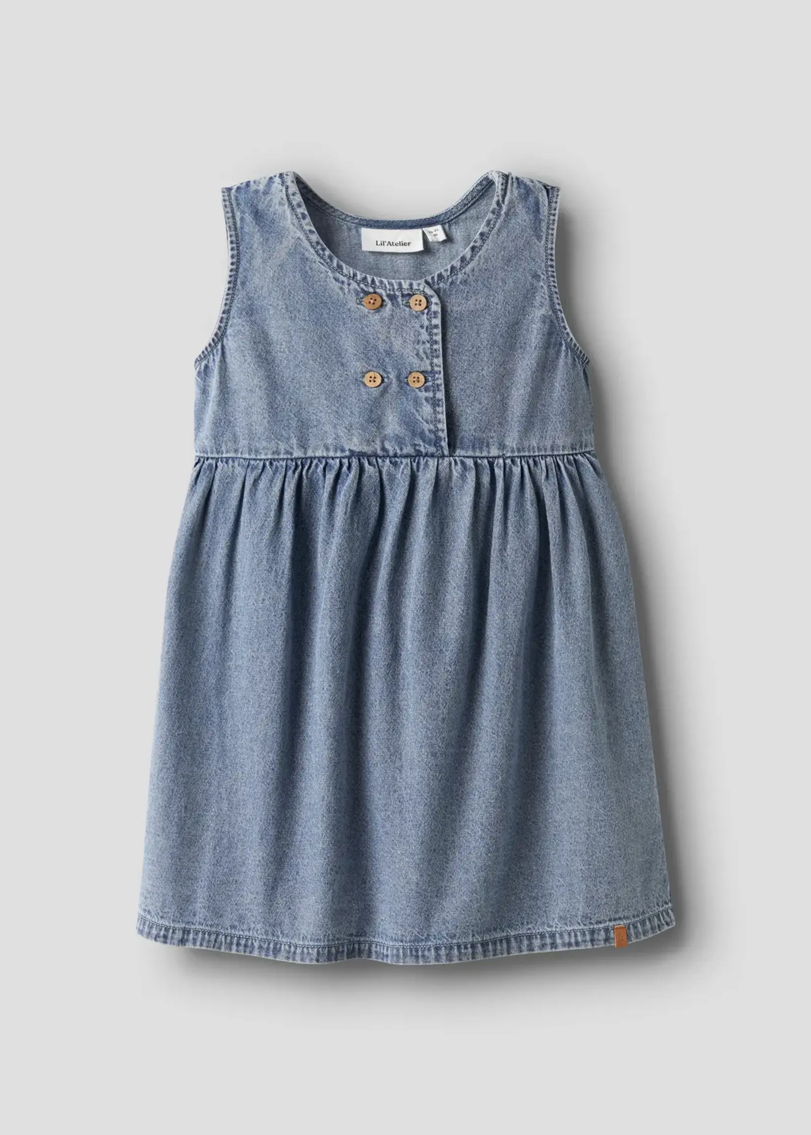 Lil'Atelier | NMFTAYA sl dnm spencer - Medium Blue Denim