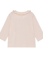 Fixoni Fixoni | T-shirt LS Pointelle - Eggnog