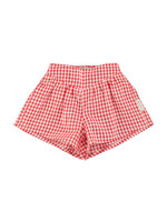 Piupiuchick Piupiuchick | shorts - red & ecru checkered