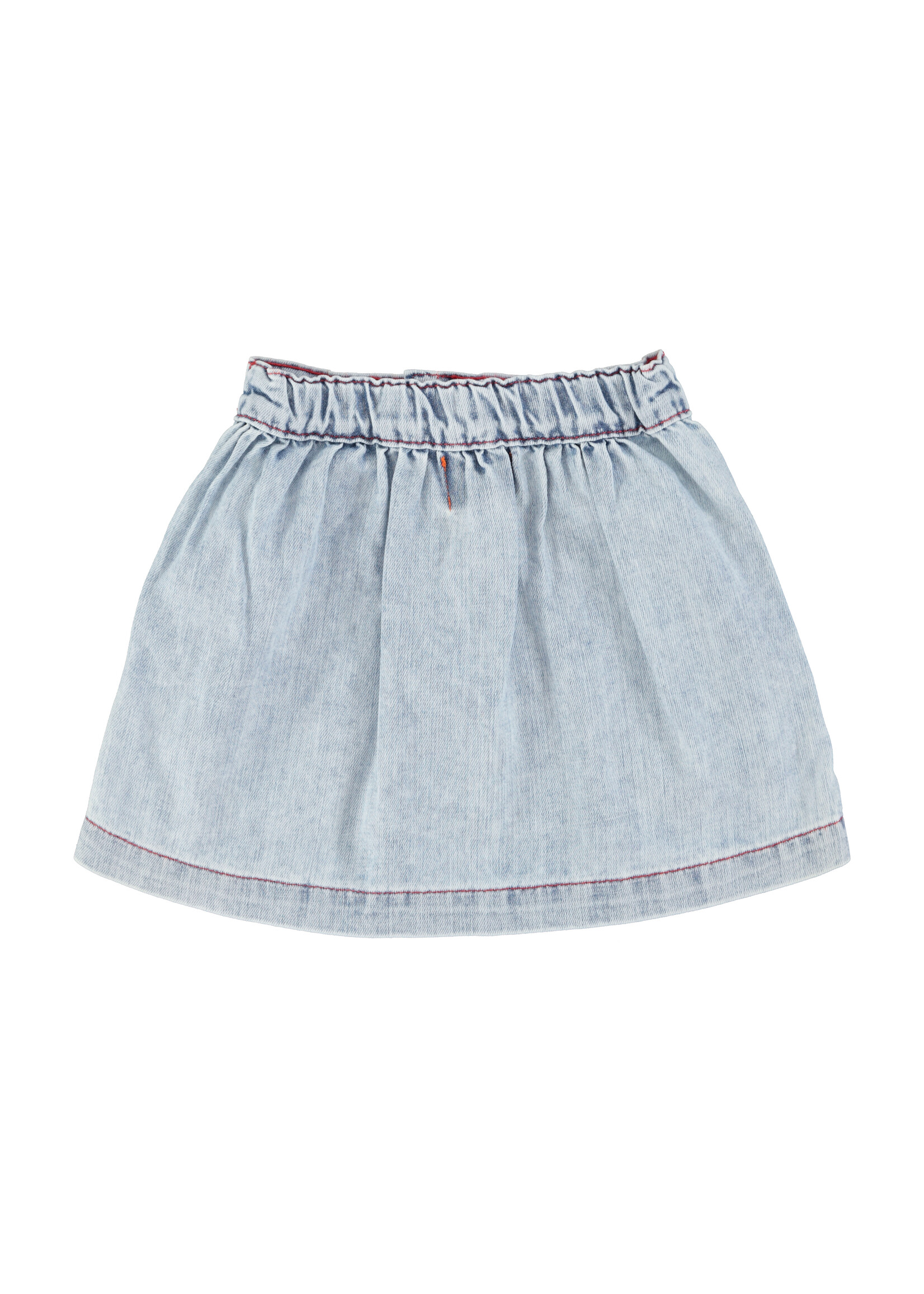 Piupiuchick Piupiuchick | short skirt | blue light denim