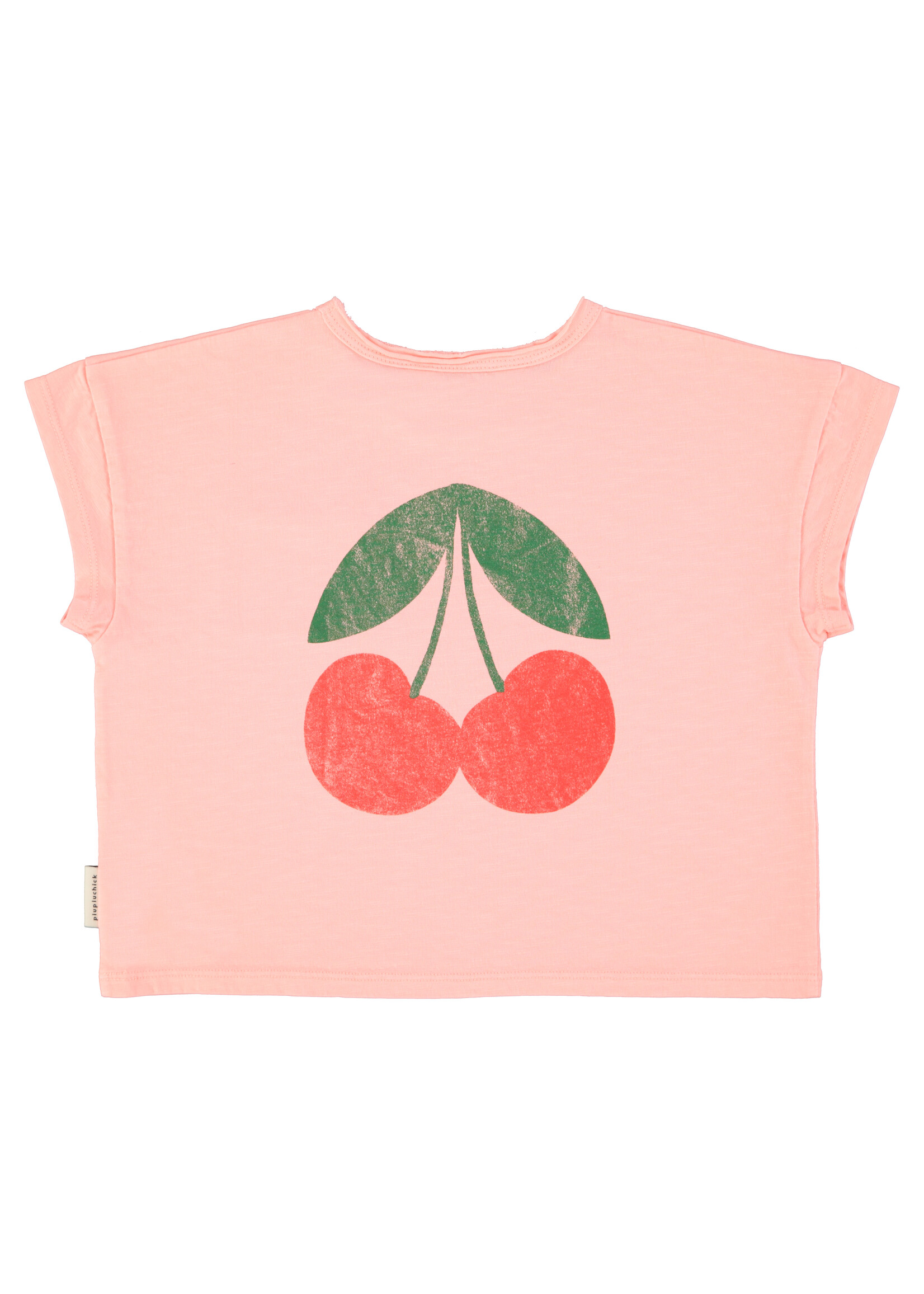Piupiuchick Piupiuchick | T- shirt - light pink w/ "ma chérie" print