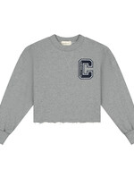 Charlie Petite Charlie Petite | Lux Sweater - Grey Melange