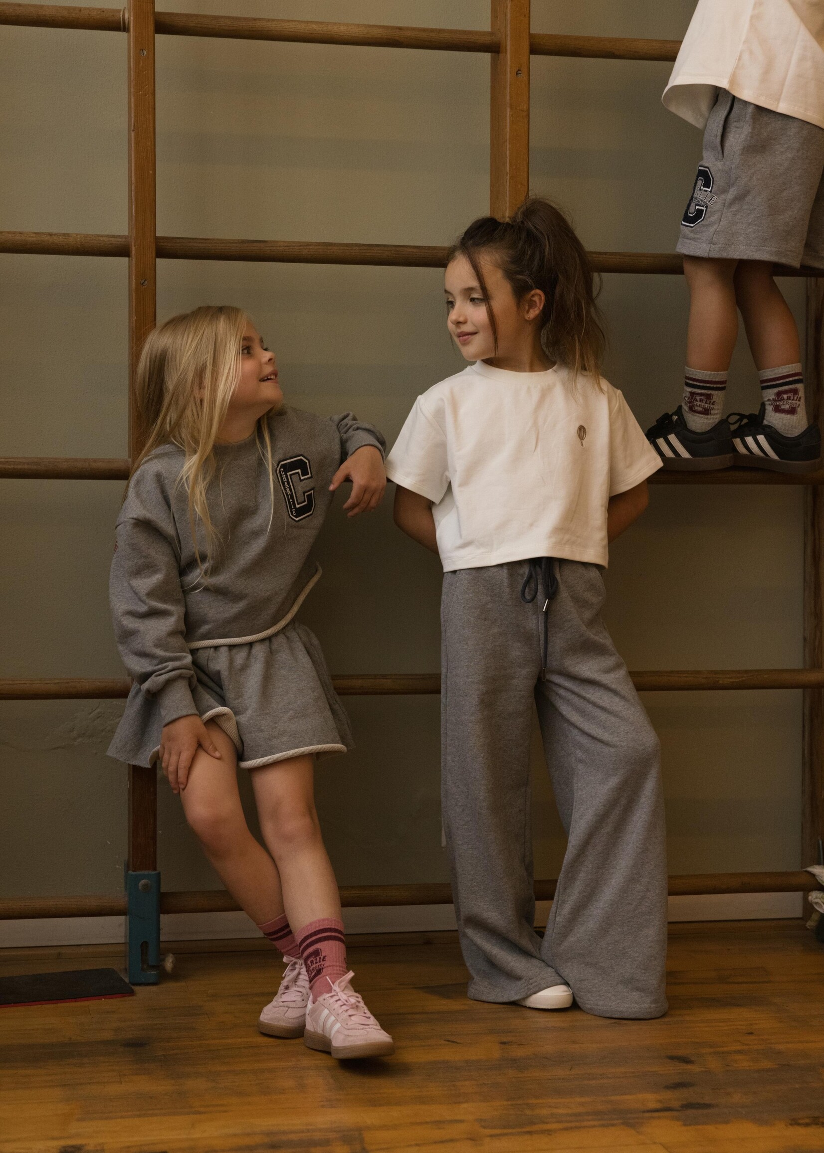 Charlie Petite Charlie Petite | Lux Sweater - Grey Melange