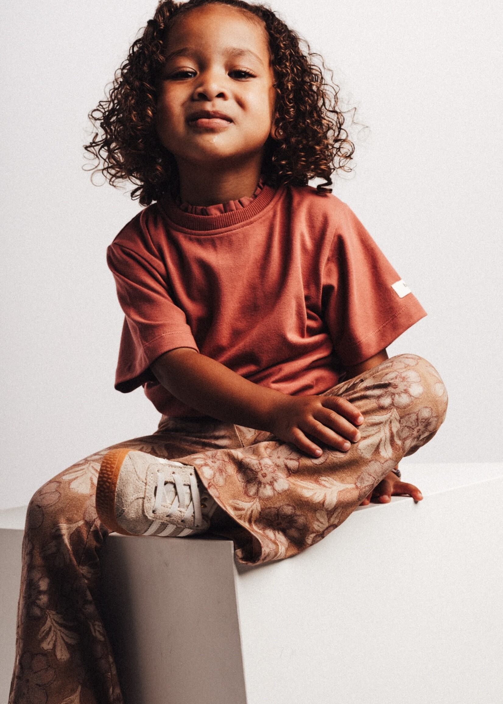 Baje Baje | Shirt – Almeria – Red mahagoni