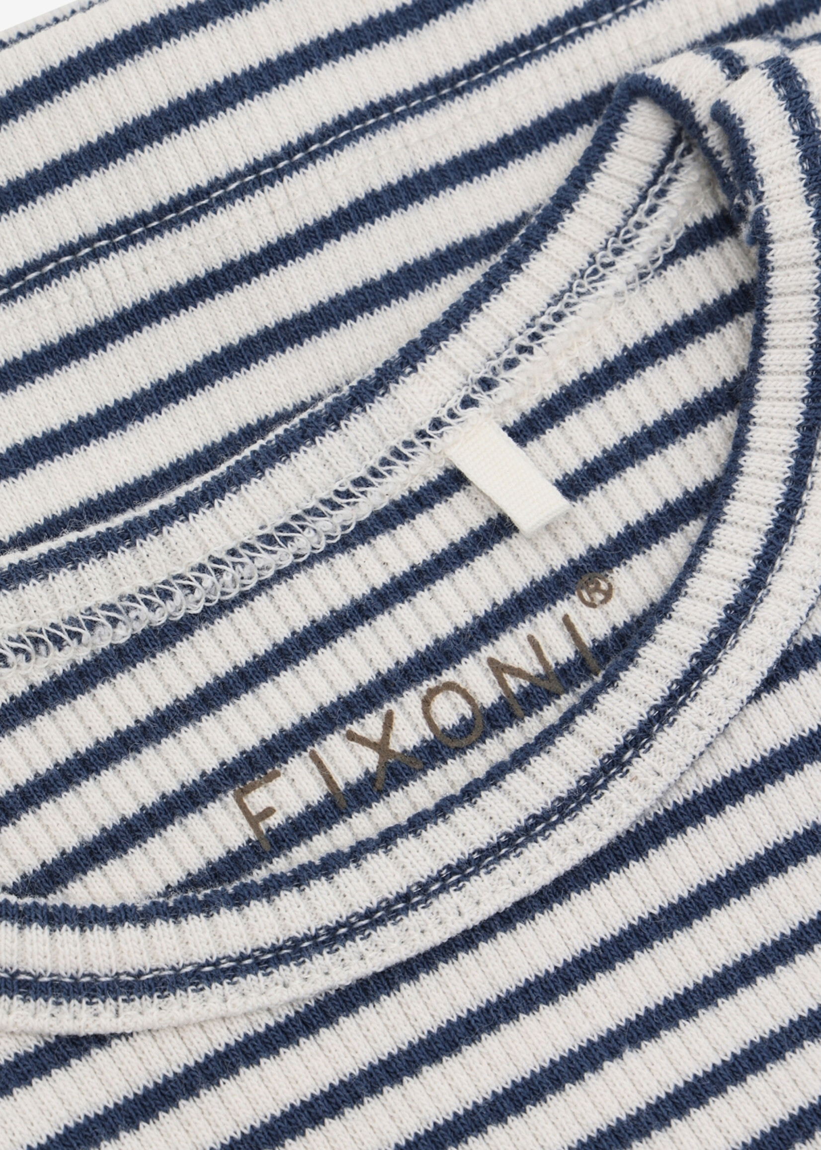 Fixoni Fixoni | T-shirt LS Rib - Vintage Indigo