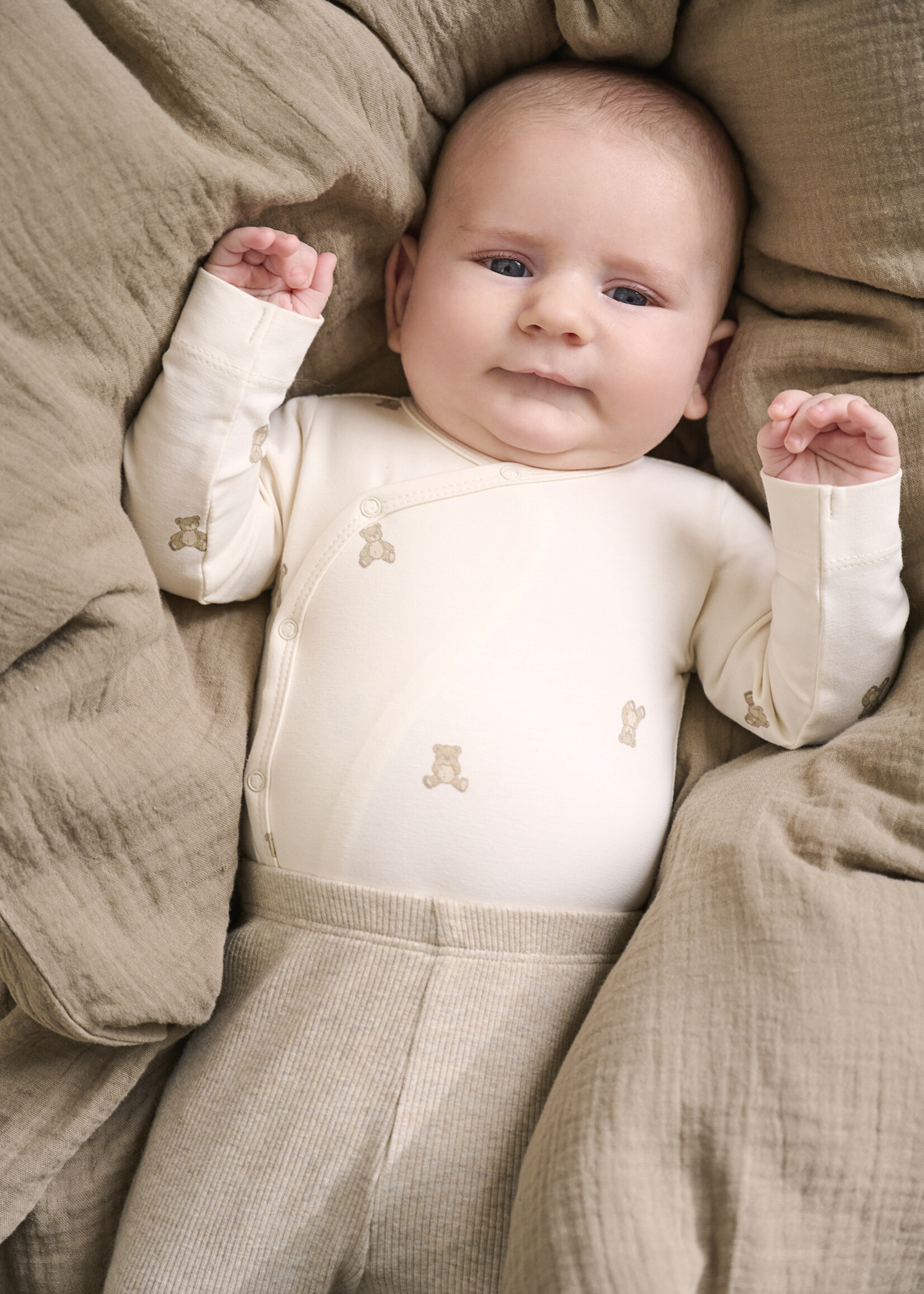 Fixoni Fixoni | Leggings Melange Rib - Pure Cashmere Melange