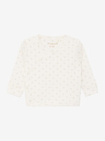 Fixoni Fixoni | Wrap T-shirt LS Rib  - Gardenia