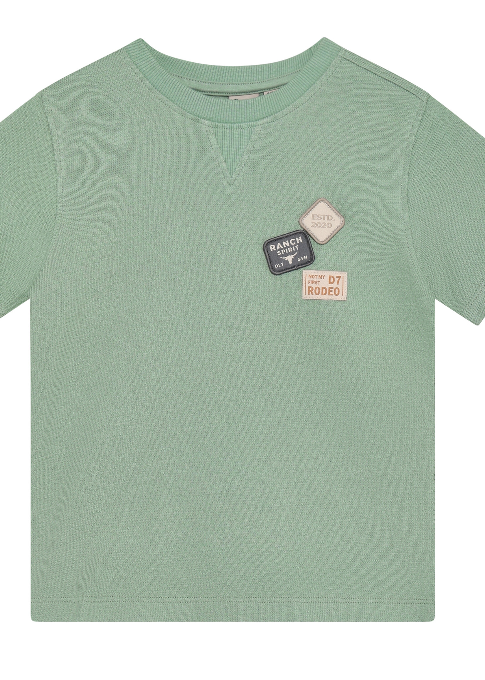 Daily7 Daily7 | T-shirt Basic Badge – Green