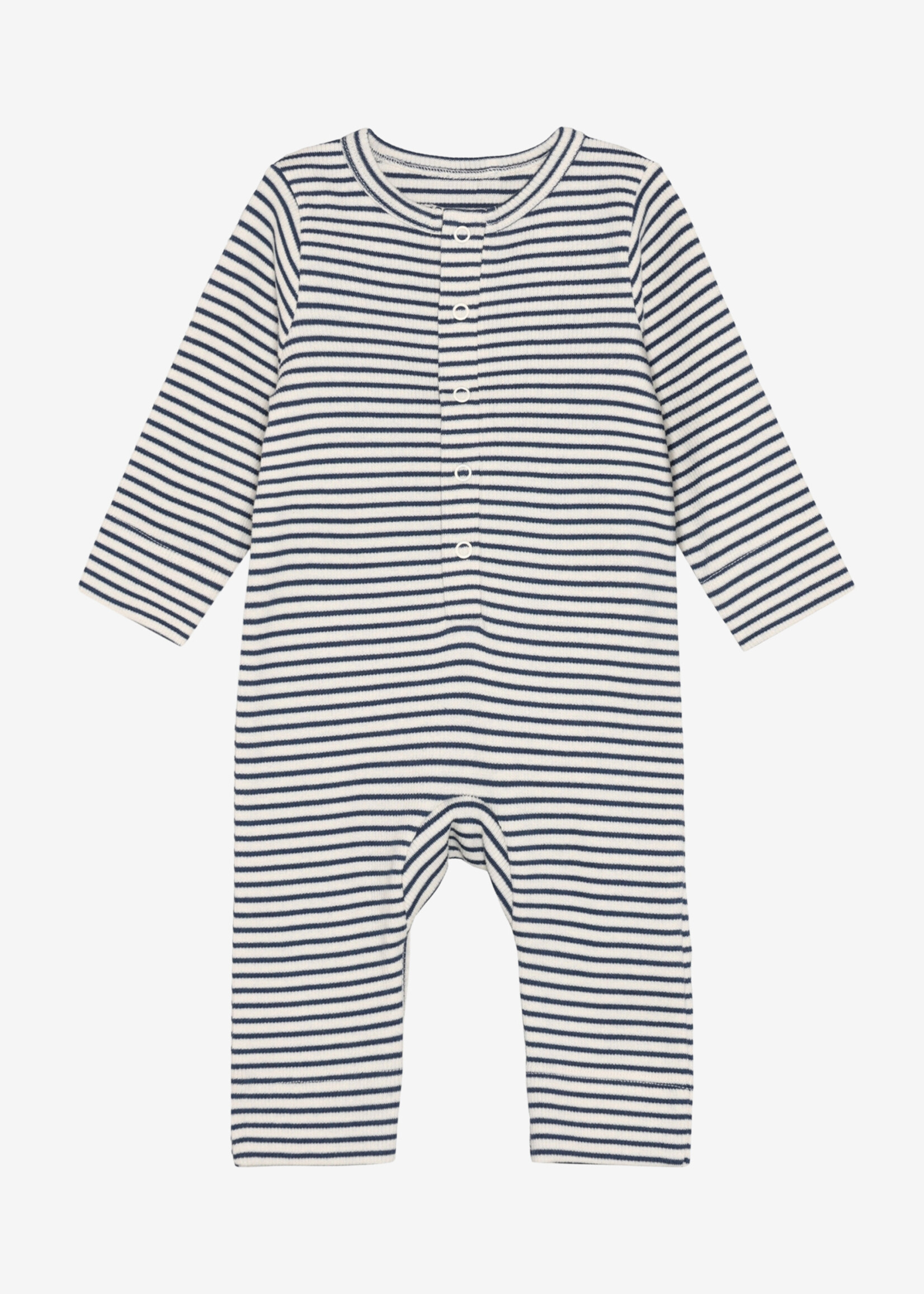 Fixoni Fixoni | Romper LS Rib - Vintage Indigo