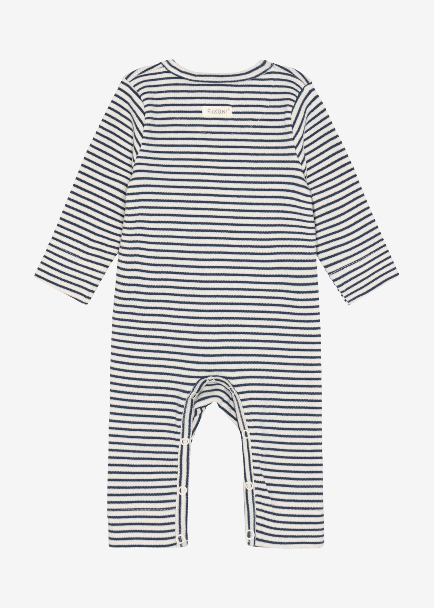 Fixoni Fixoni | Romper LS Rib - Vintage Indigo