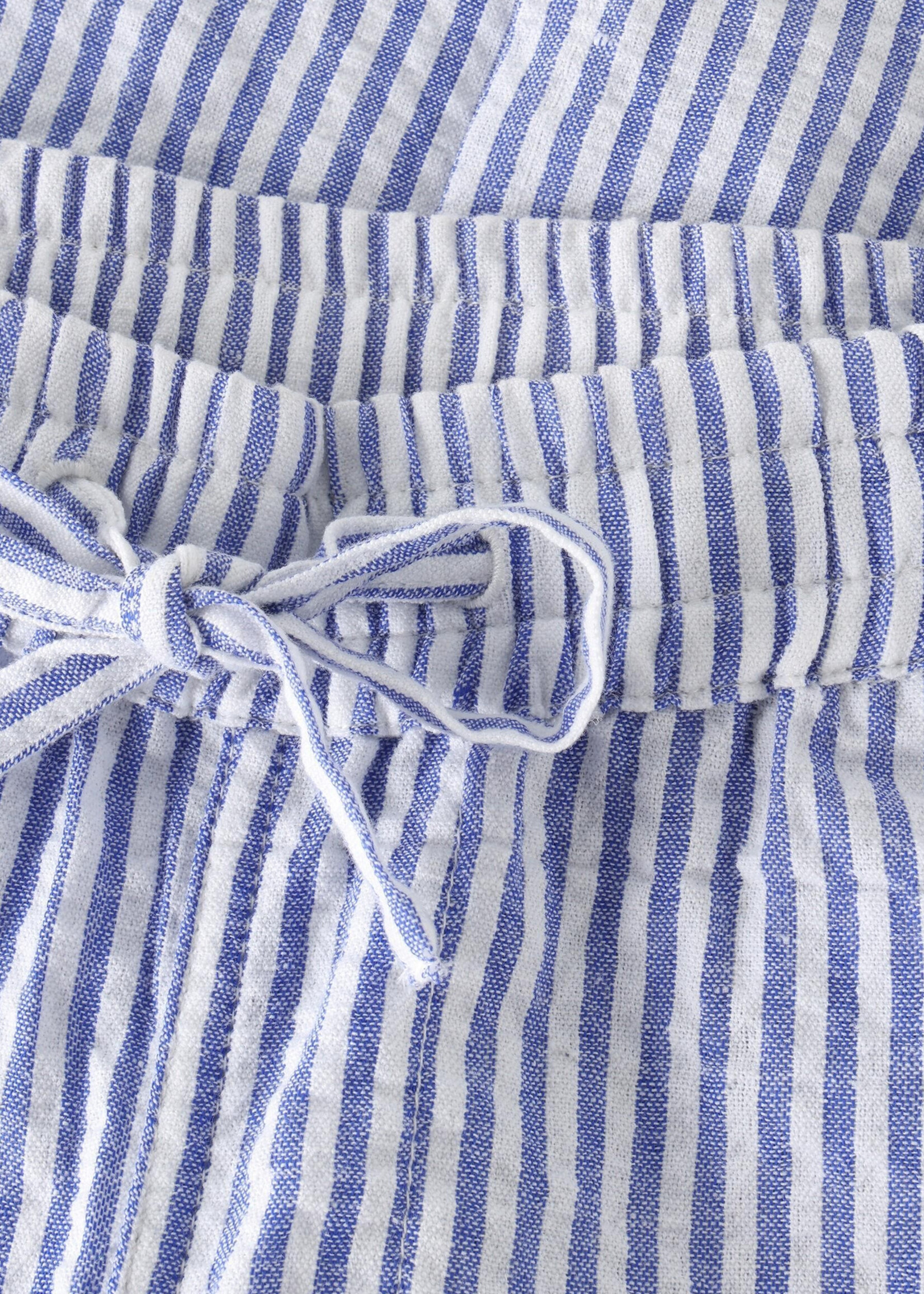 Daily7 Daily7 | Wide Pants Striped – Blue