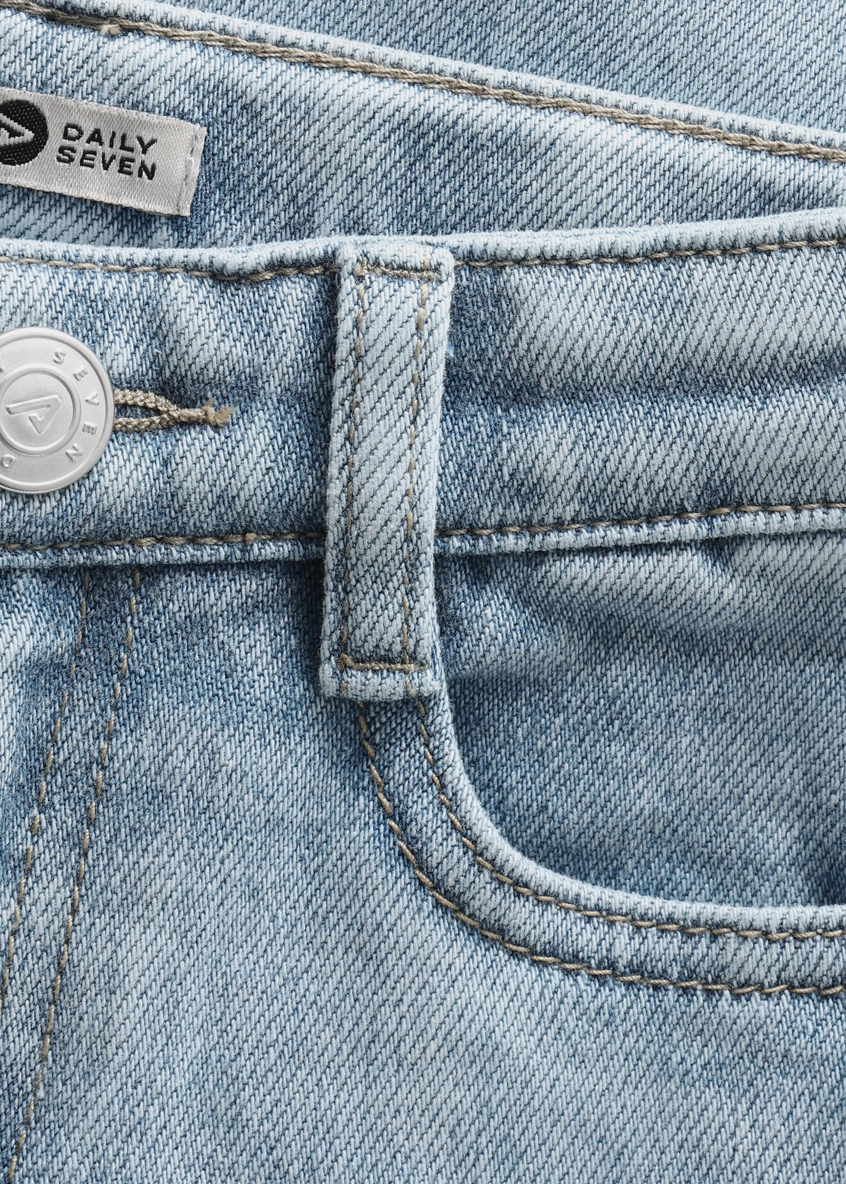 Daily7 Daily7 | Denim Wide Fit Heart – Blue