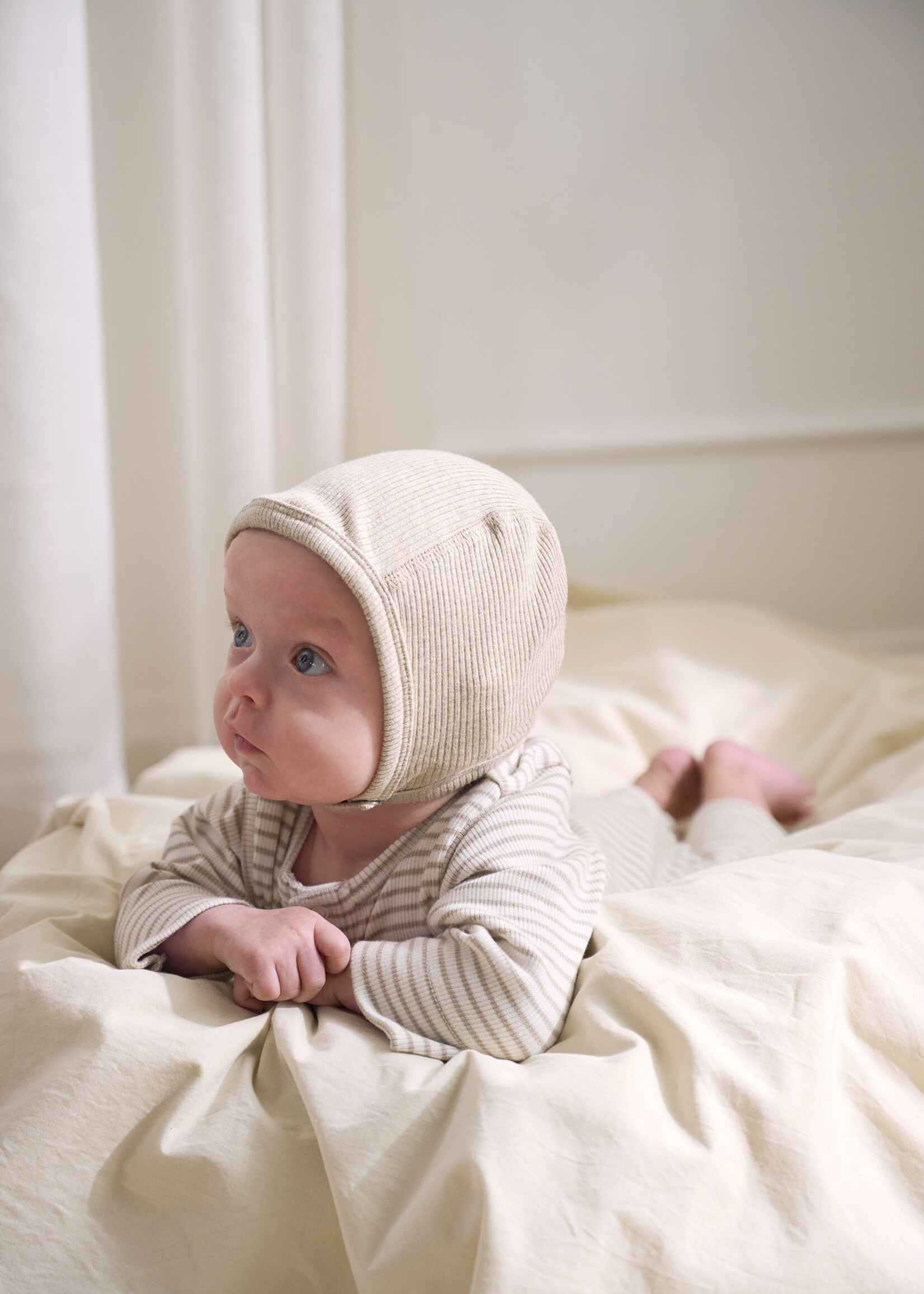 Fixoni Fixoni | Romper LS Rib - Pure Cashmere