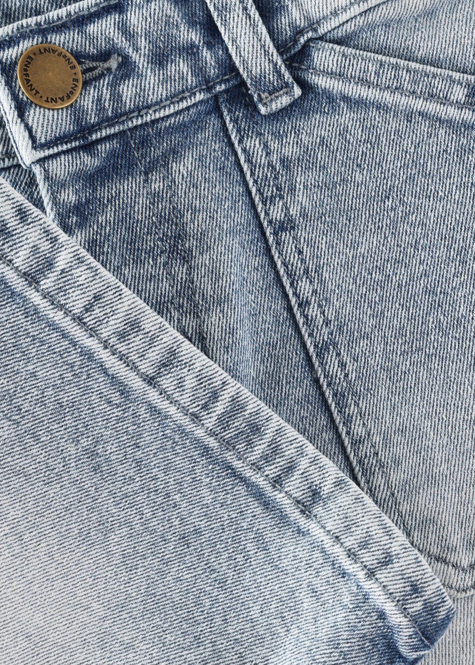 ENFANT En Fant | Shorts Denim Bermuda - Light Blue Denim