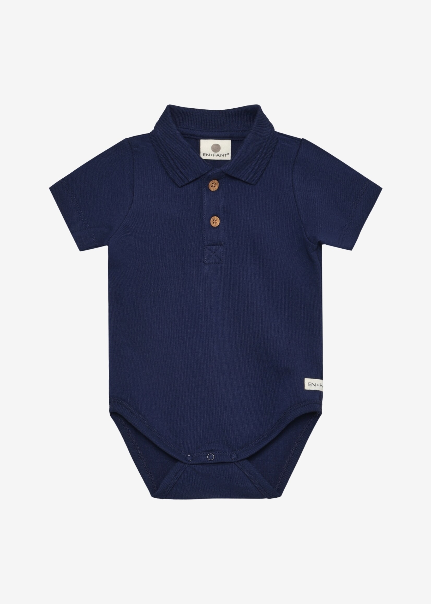 En Fant En Fant | Body SS Polo - Medieval Blue