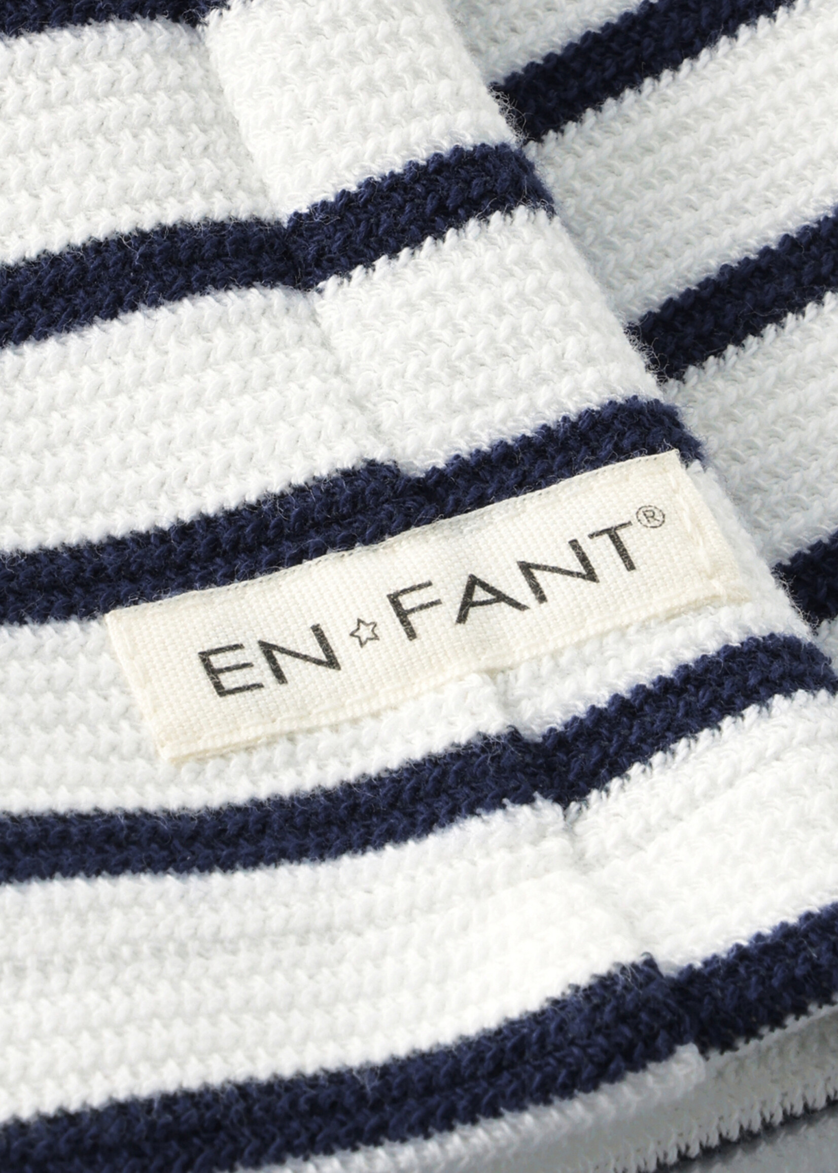 En Fant En Fant | Shorts Sweat Stripe - Medieval Blue