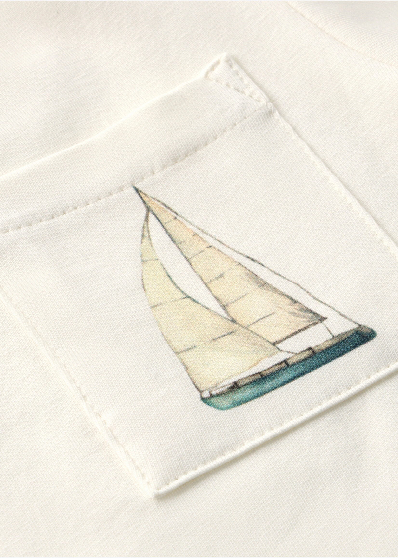 En Fant En Fant | T-shirt SS - Egret