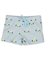 Feetje Feetje | Zwembroekje AOP - Seaside Happiness – Blauw