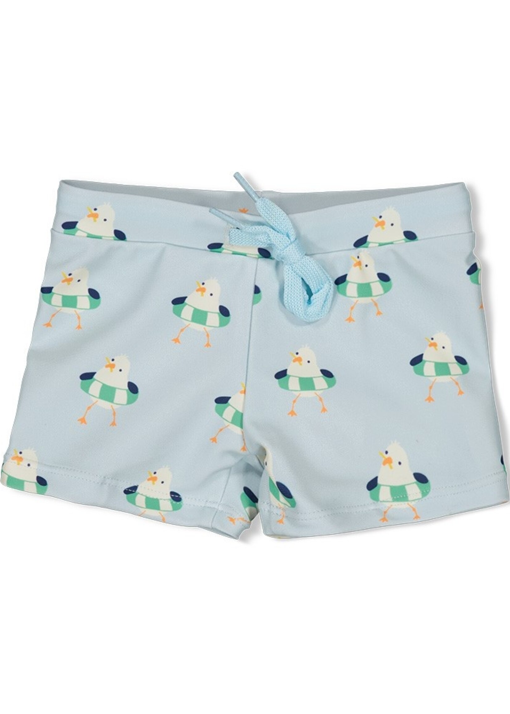 Feetje Feetje | Zwembroekje AOP - Seaside Happiness – Blauw