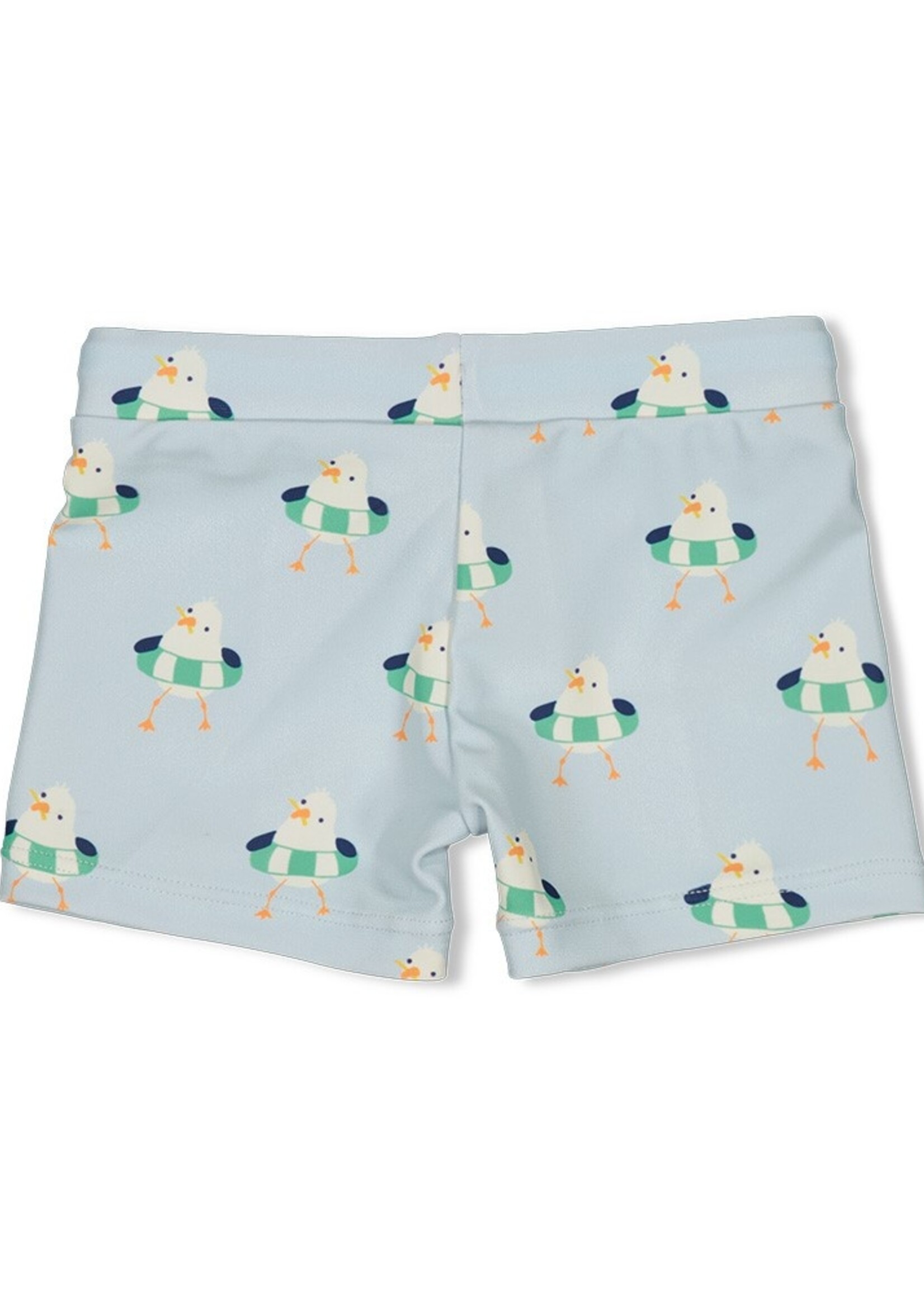 Feetje Feetje | Zwembroekje AOP - Seaside Happiness – Blauw