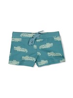 Feetje Feetje | Zwembroekje AOP - You Croc my World