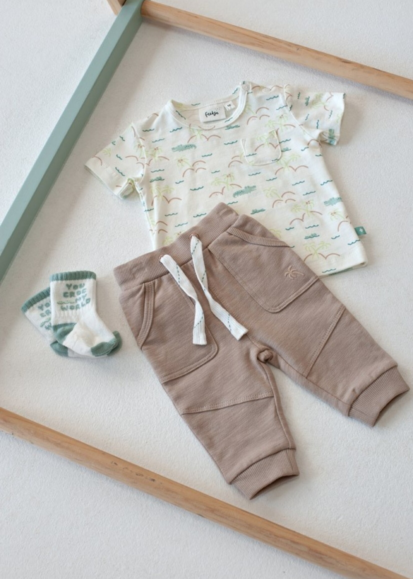 Feetje Feetje | Broek - You Croc my World