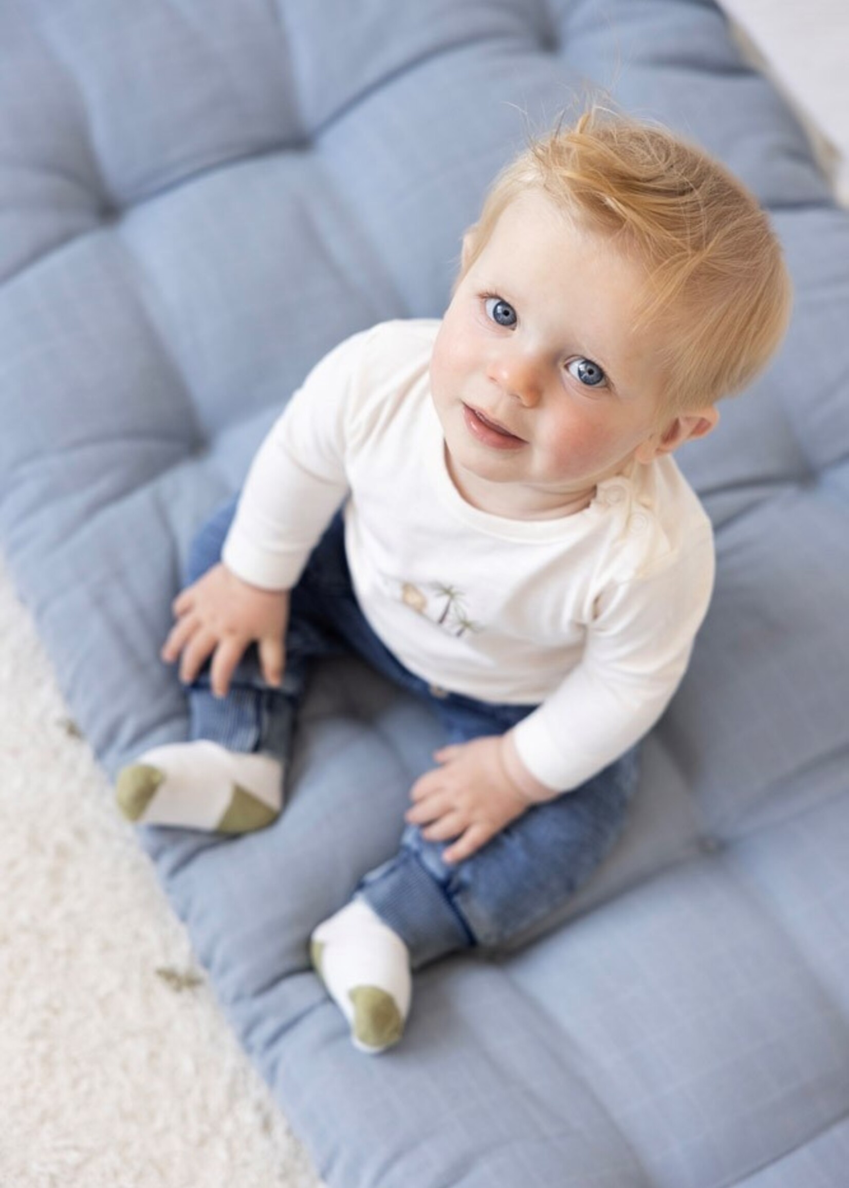 Feetje Feetje | Broek jogg denim - Safari Savage