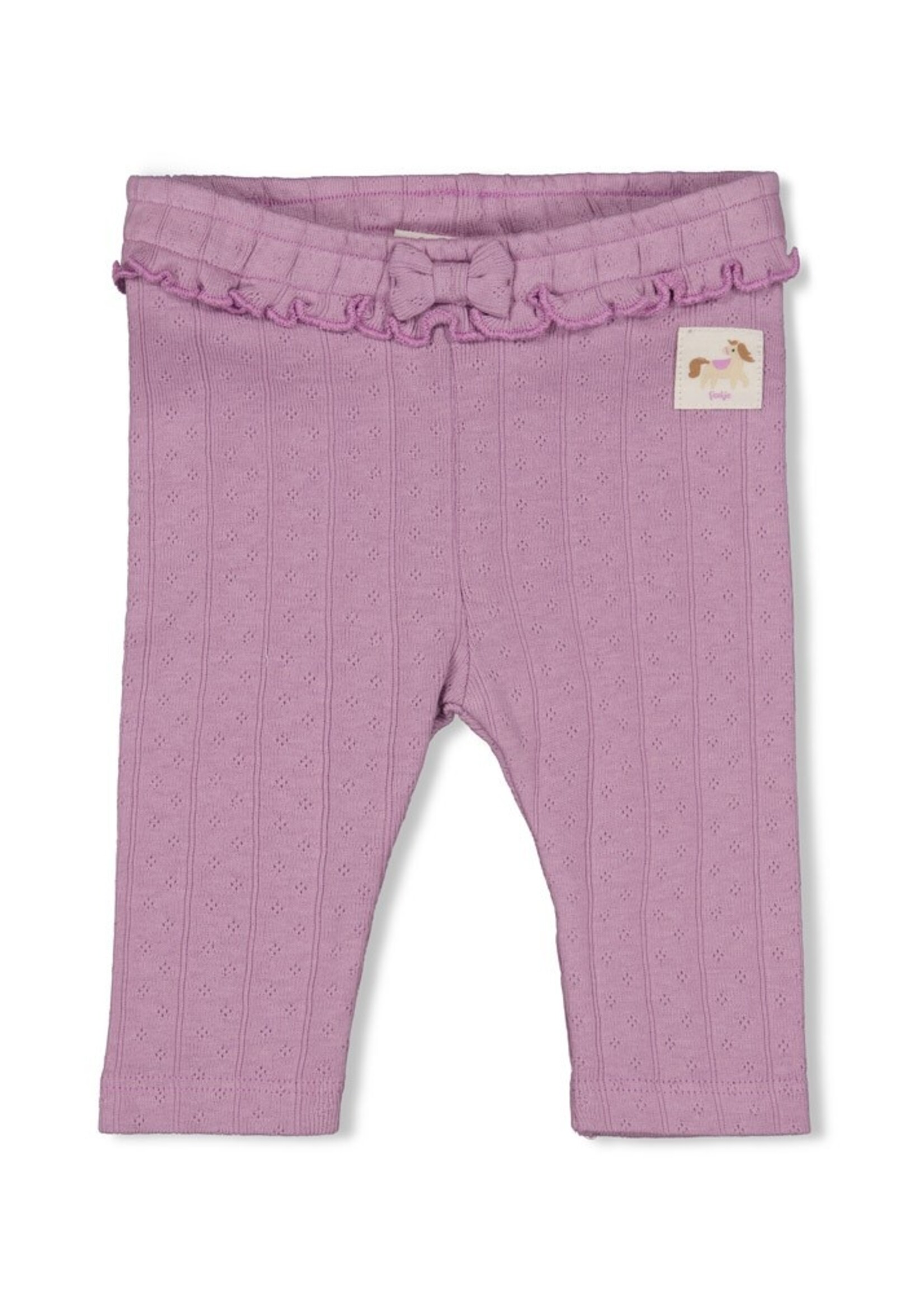 Feetje Feetje | Legging pointelle rib - Flower Ranch