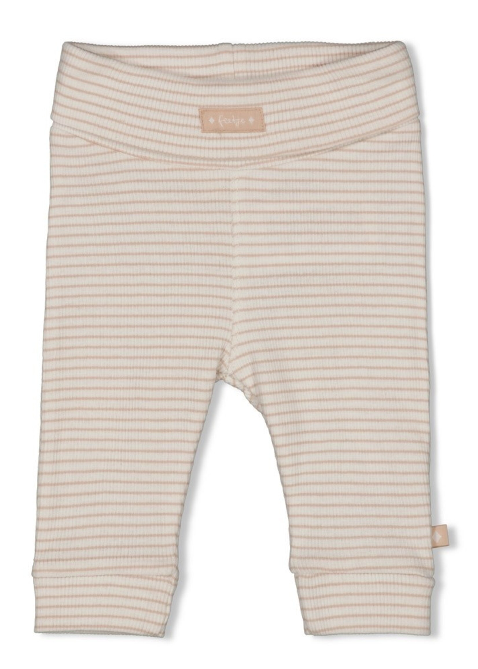 Feetje Feetje | Broek rib met streep - Honey Bear