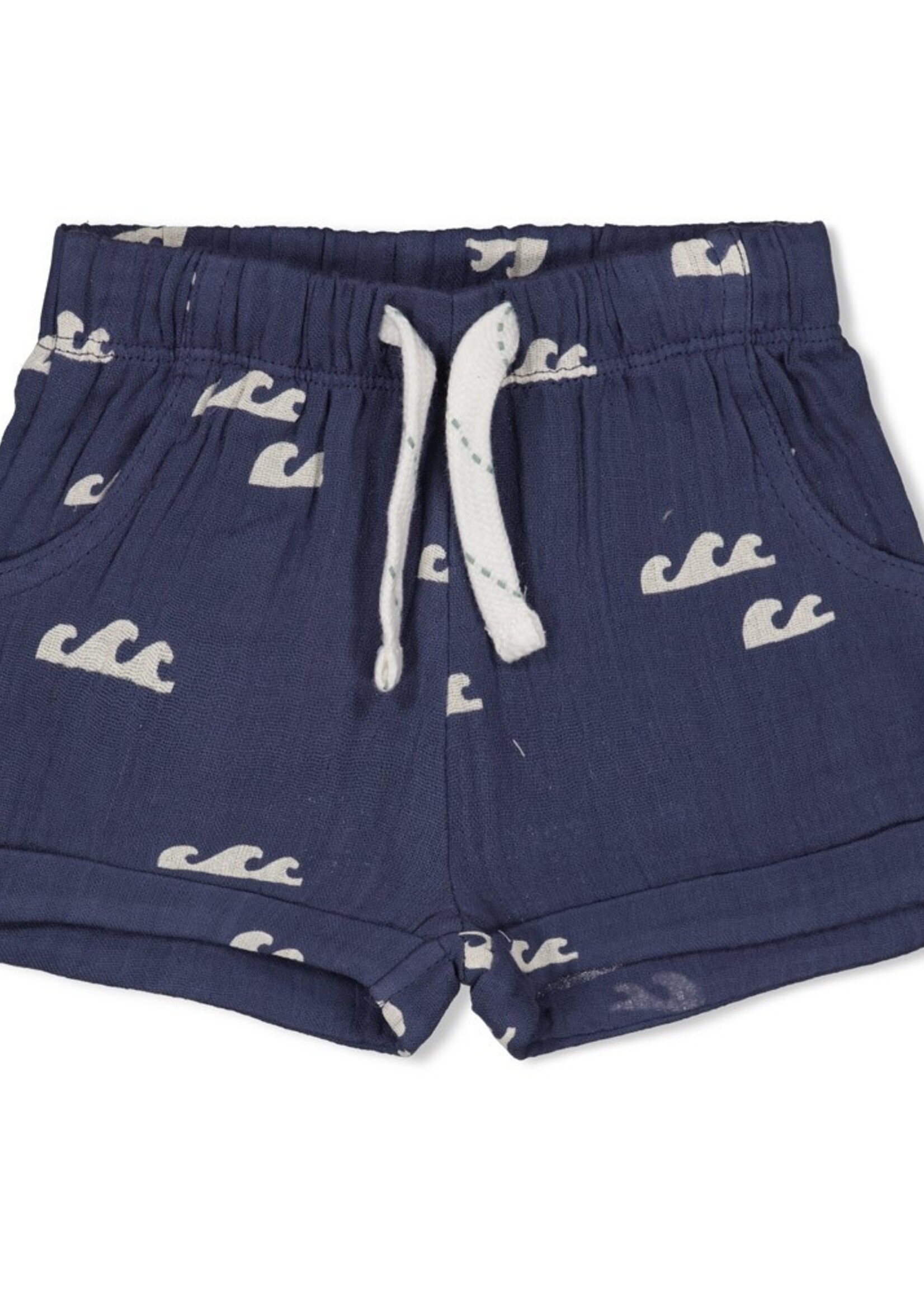 Feetje Feetje | Short mousseline AOP - Summer Woven