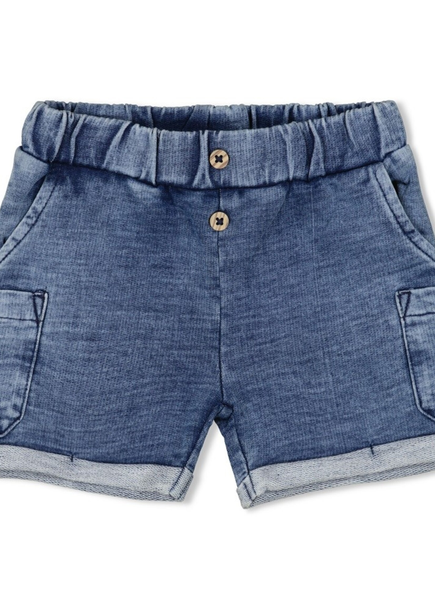 Feetje Feetje | Short jogg denim - Safari Savage