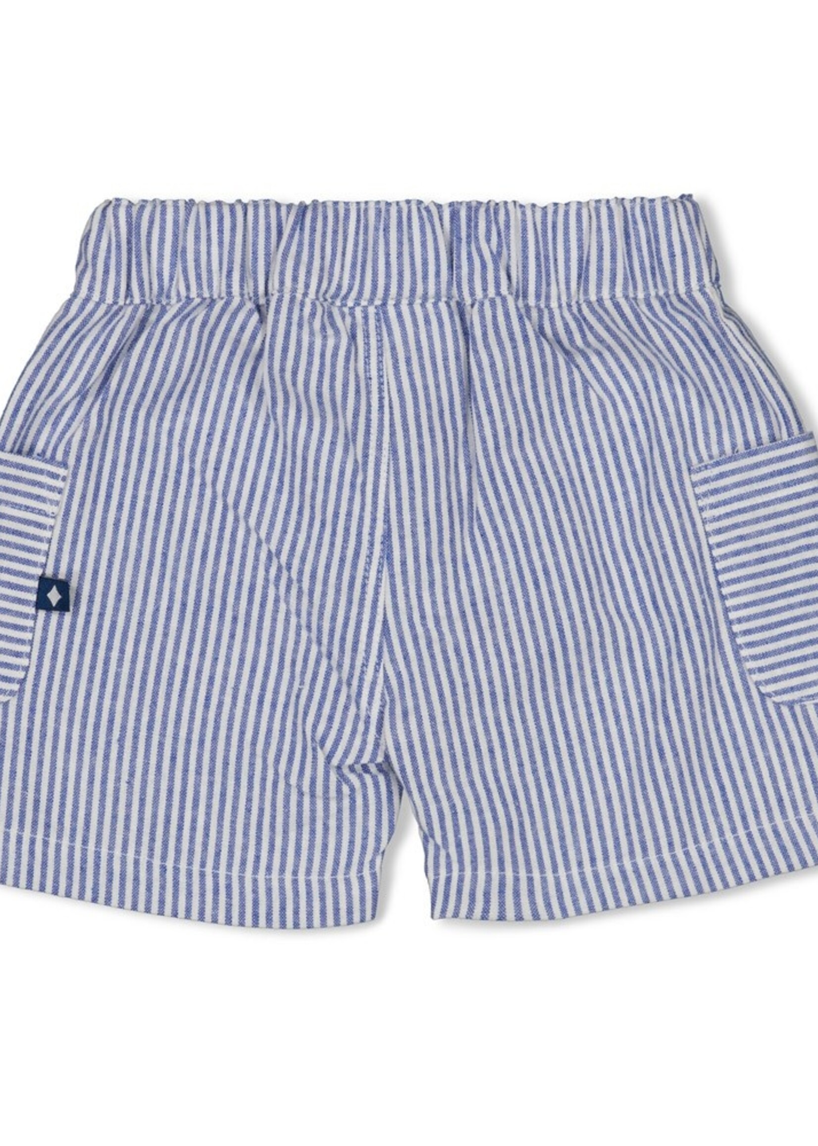 Feetje Feetje | Short streep chambray - Seaside Happiness