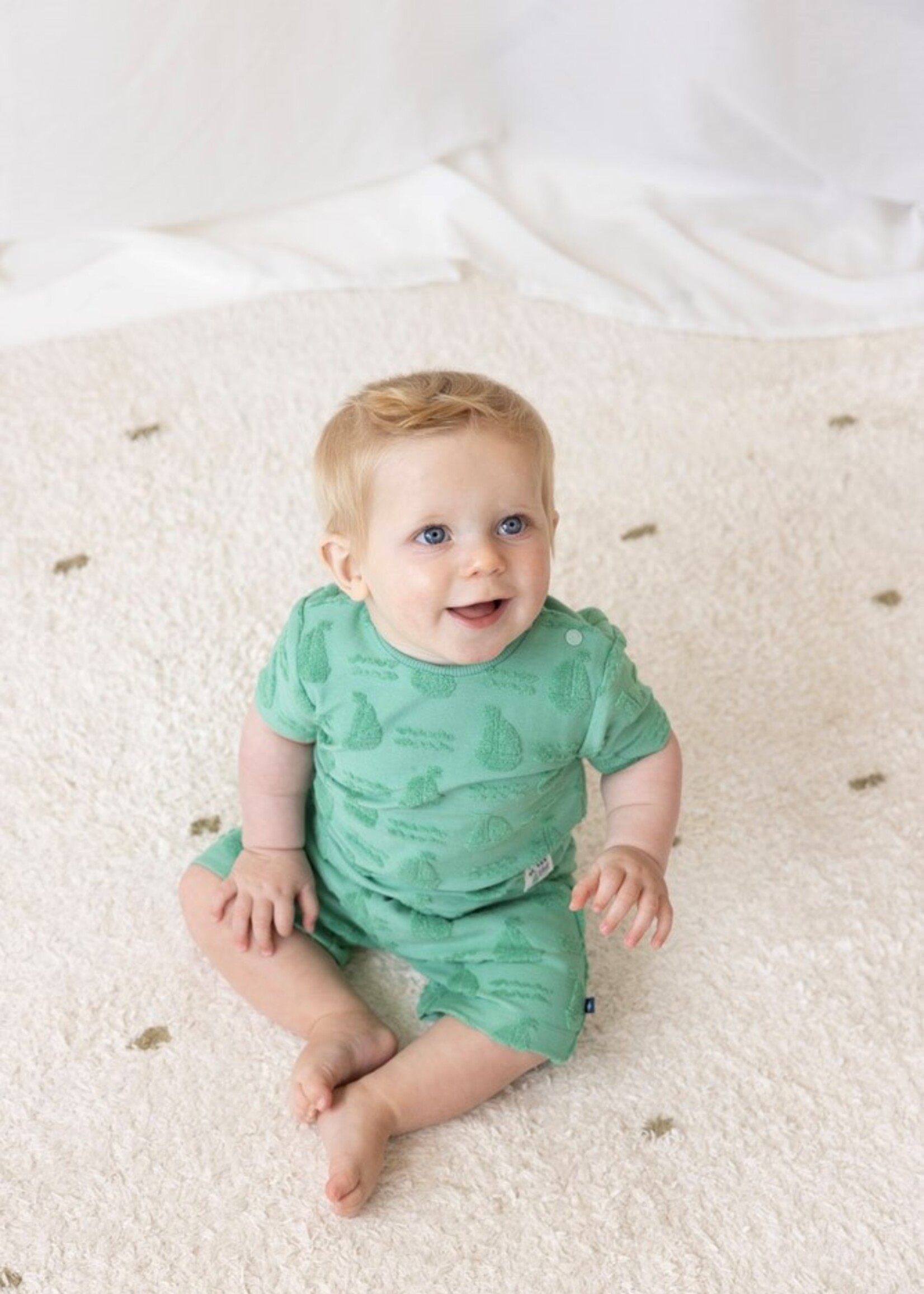 Feetje Feetje | Short AO badstof - Seaside Happiness