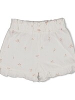 Feetje Feetje | Short crinkle ruches AOP - Delicate Flower