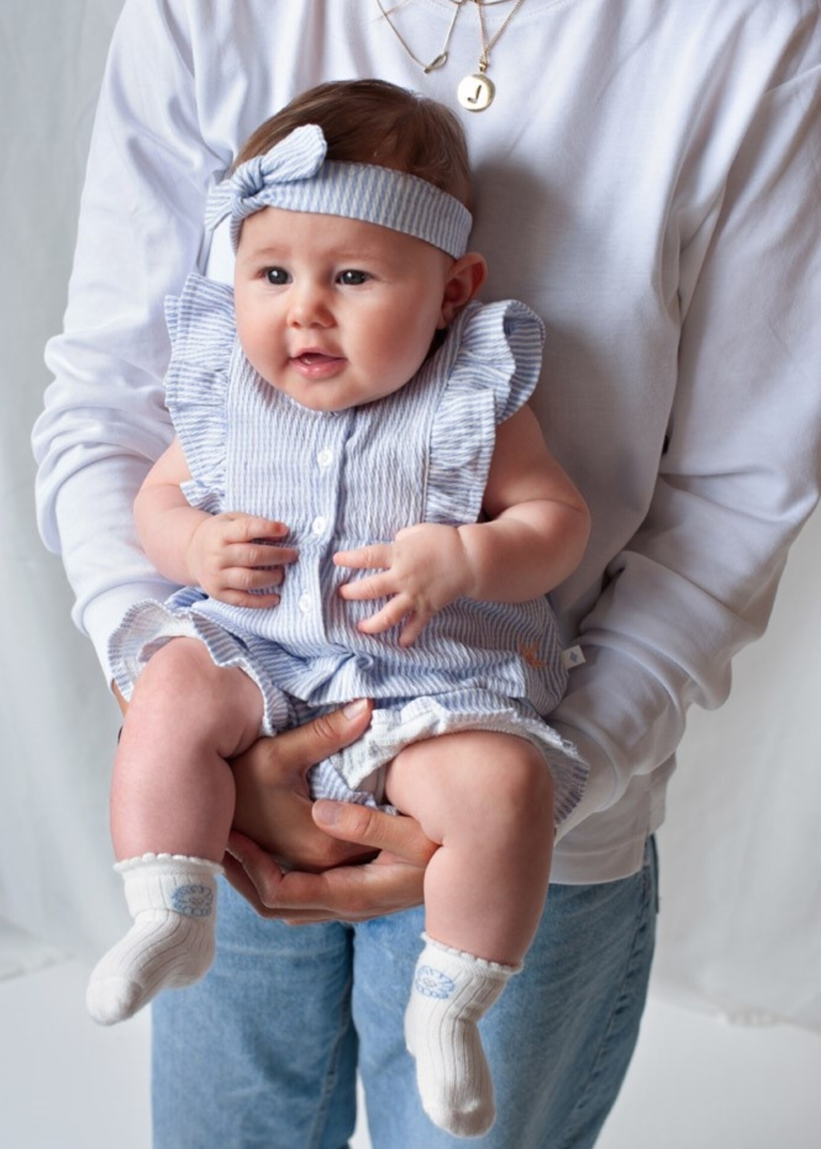 Feetje Feetje | Top streep crinkle - Sea La Vie (56)