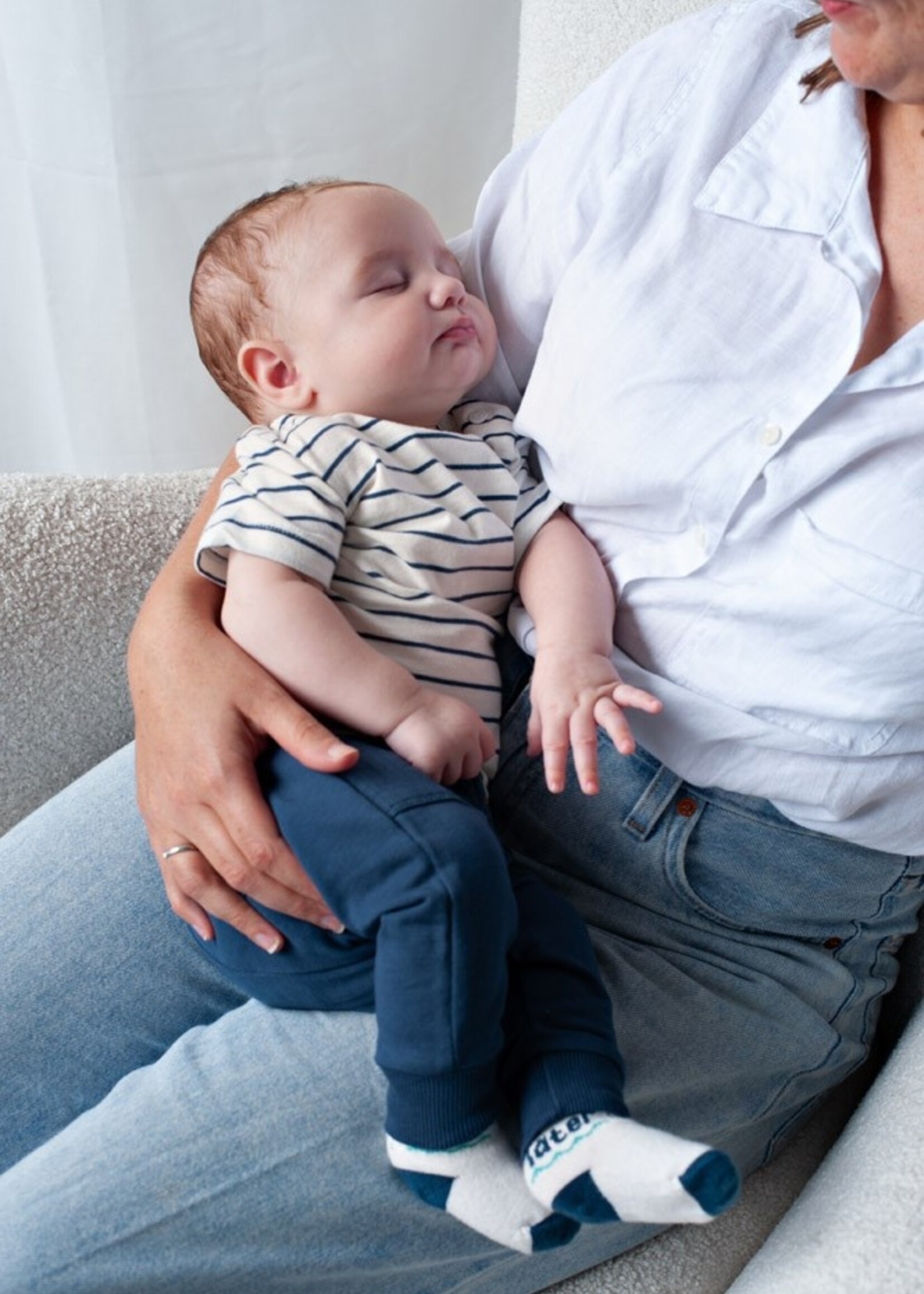 Feetje Feetje | T-shirt streep - Seaside Happiness