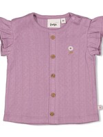 Feetje Feetje | Top pointelle rib - Flower Ranch