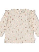 Feetje Feetje | Longsleeve pointelle rib AOP - Flower Ranch