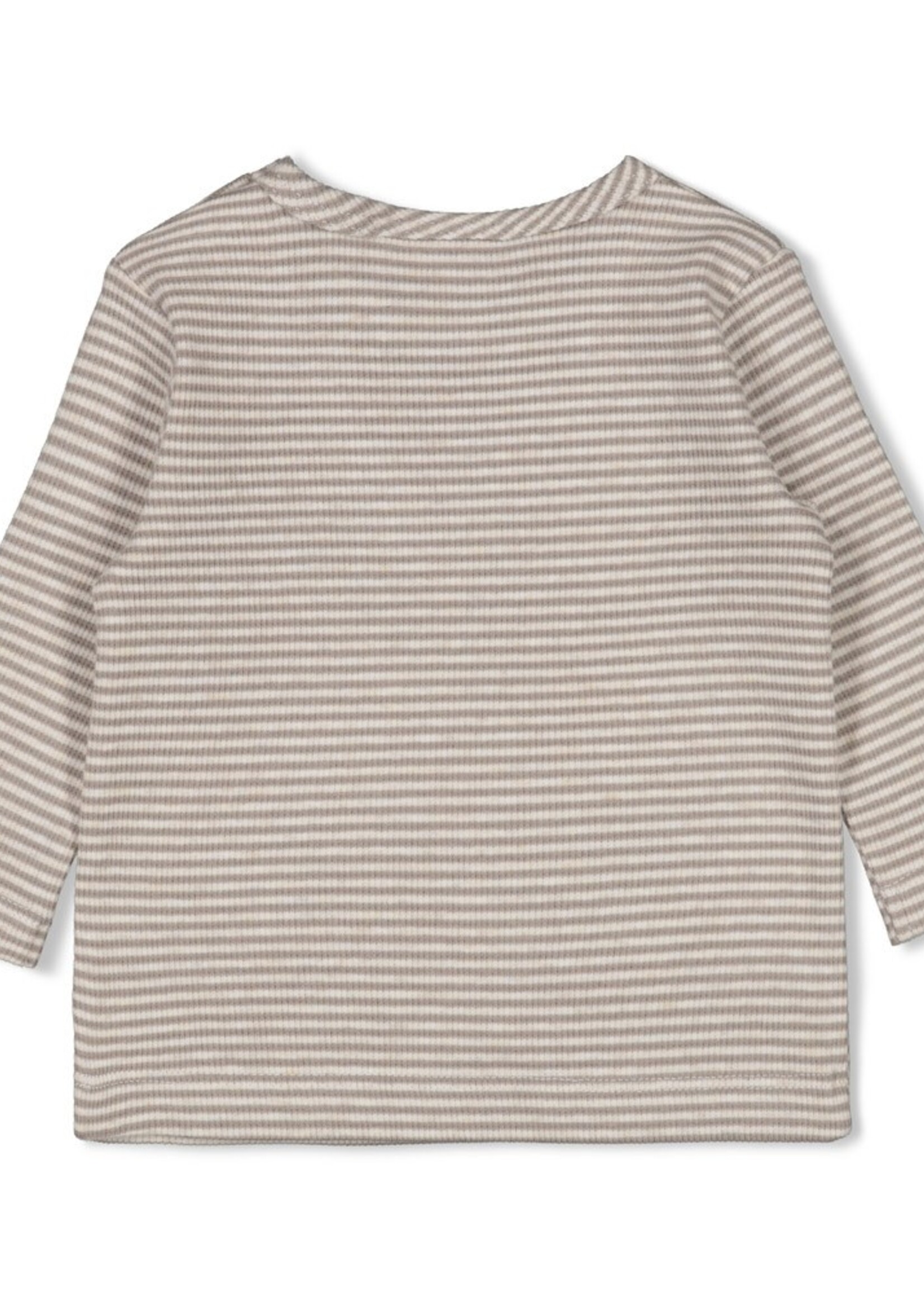 Feetje Feetje | Longsleeve rib met streep - Sea Sweeties