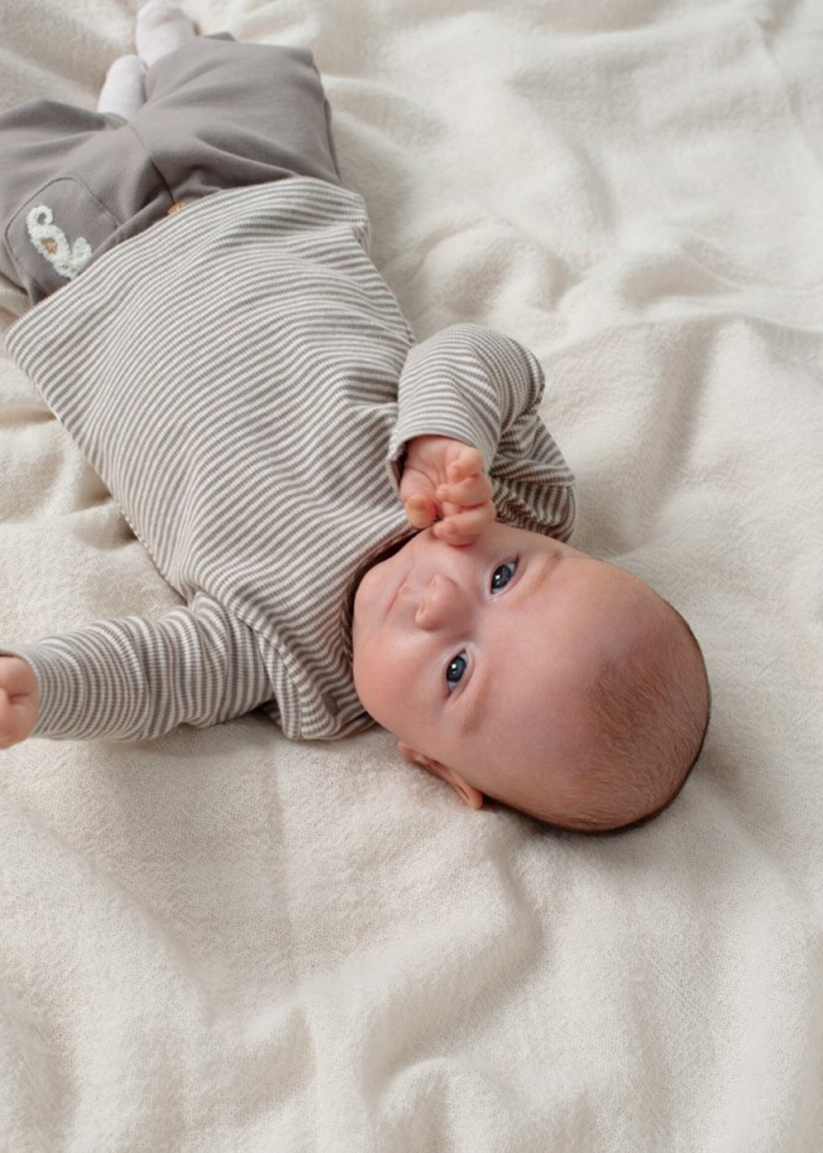 Feetje Feetje | Longsleeve rib met streep - Sea Sweeties