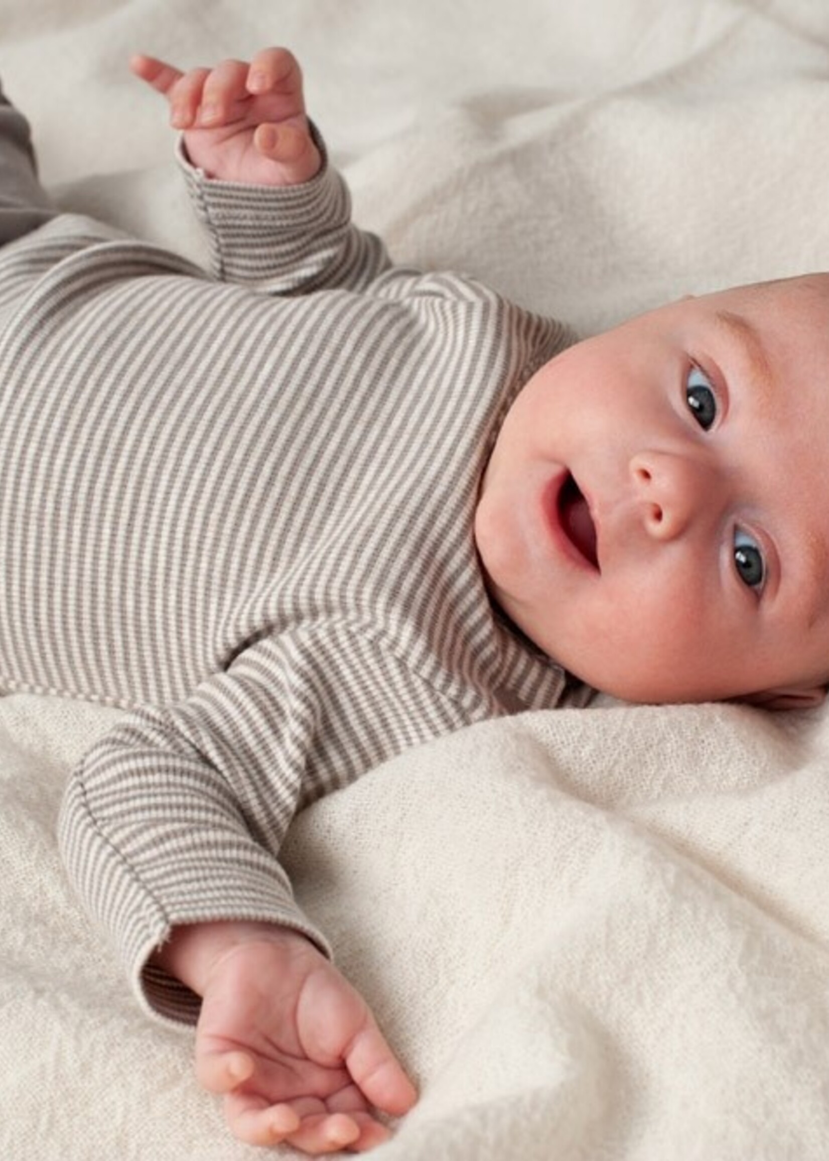 Feetje Feetje | Longsleeve rib met streep - Sea Sweeties